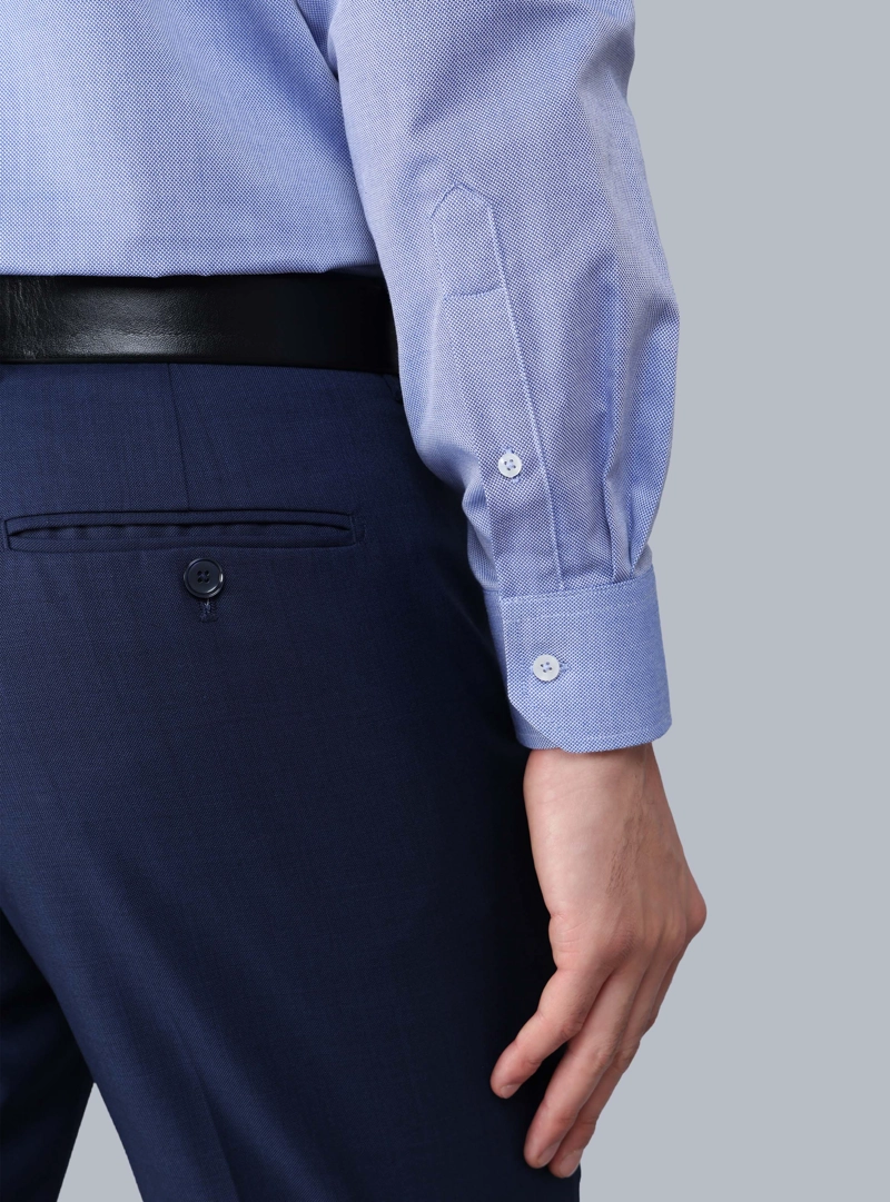 CAMISA FORMAL TEXTURADA SLIM CELESTE ARROW - 5