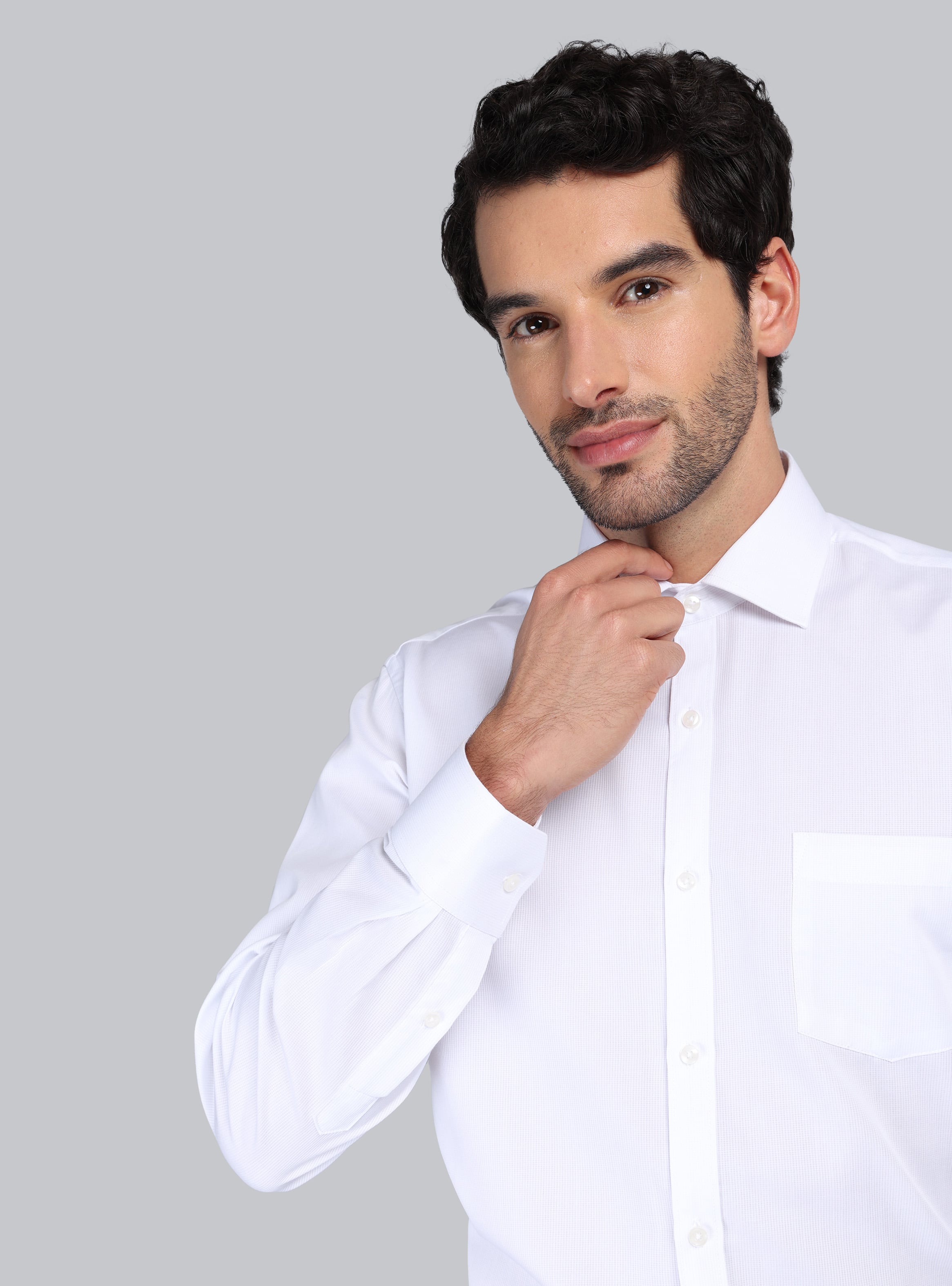 CAMISA FORMAL TEXTURADA VAN HEUSEN - 4