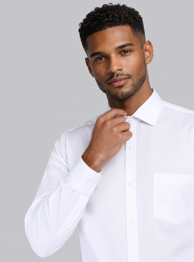 CAMISA FORMAL TEXTURADA VAN HEUSEN - 4