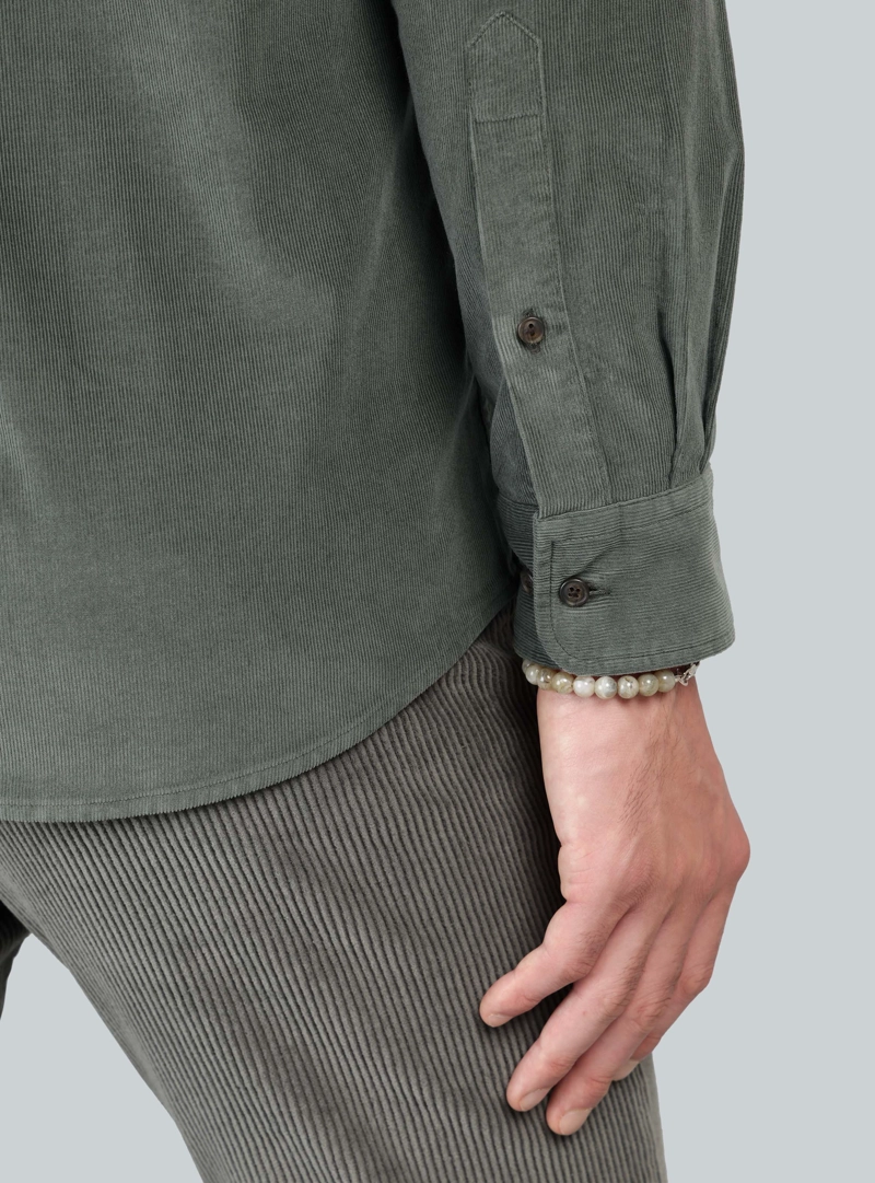 CAMISA COTELE REGULAR FIT OLIVA ARROW - 6