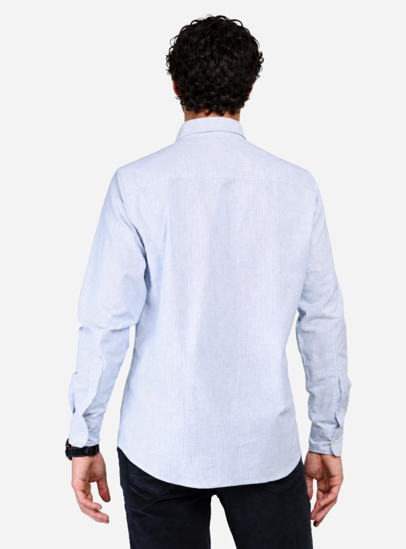 CAMISA OXFORD SPANDEX REGULAR FIT CELESTE ARROW - 2