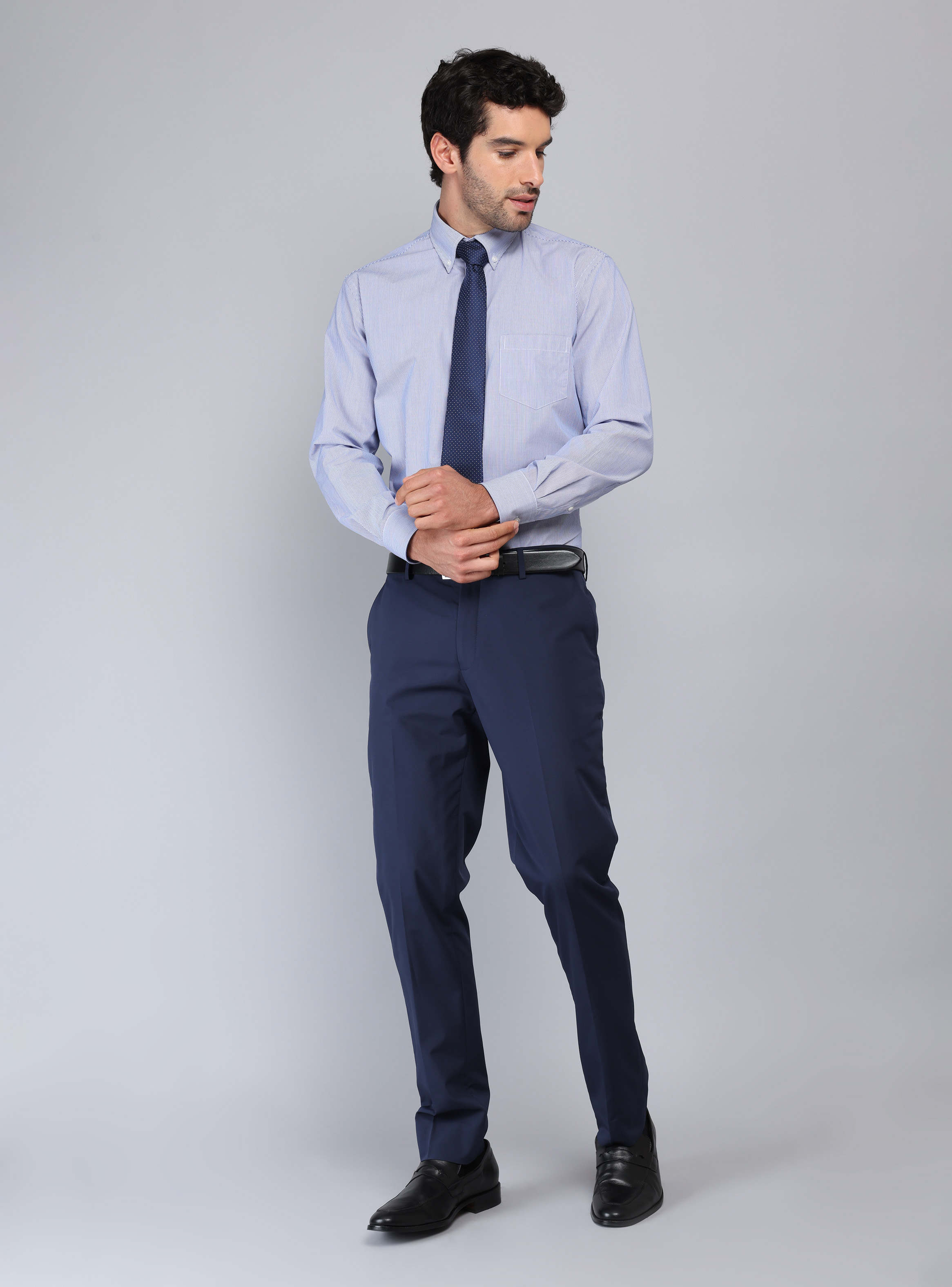 CAMISA FORMAL A RAYAS VAN HEUSEN - 5
