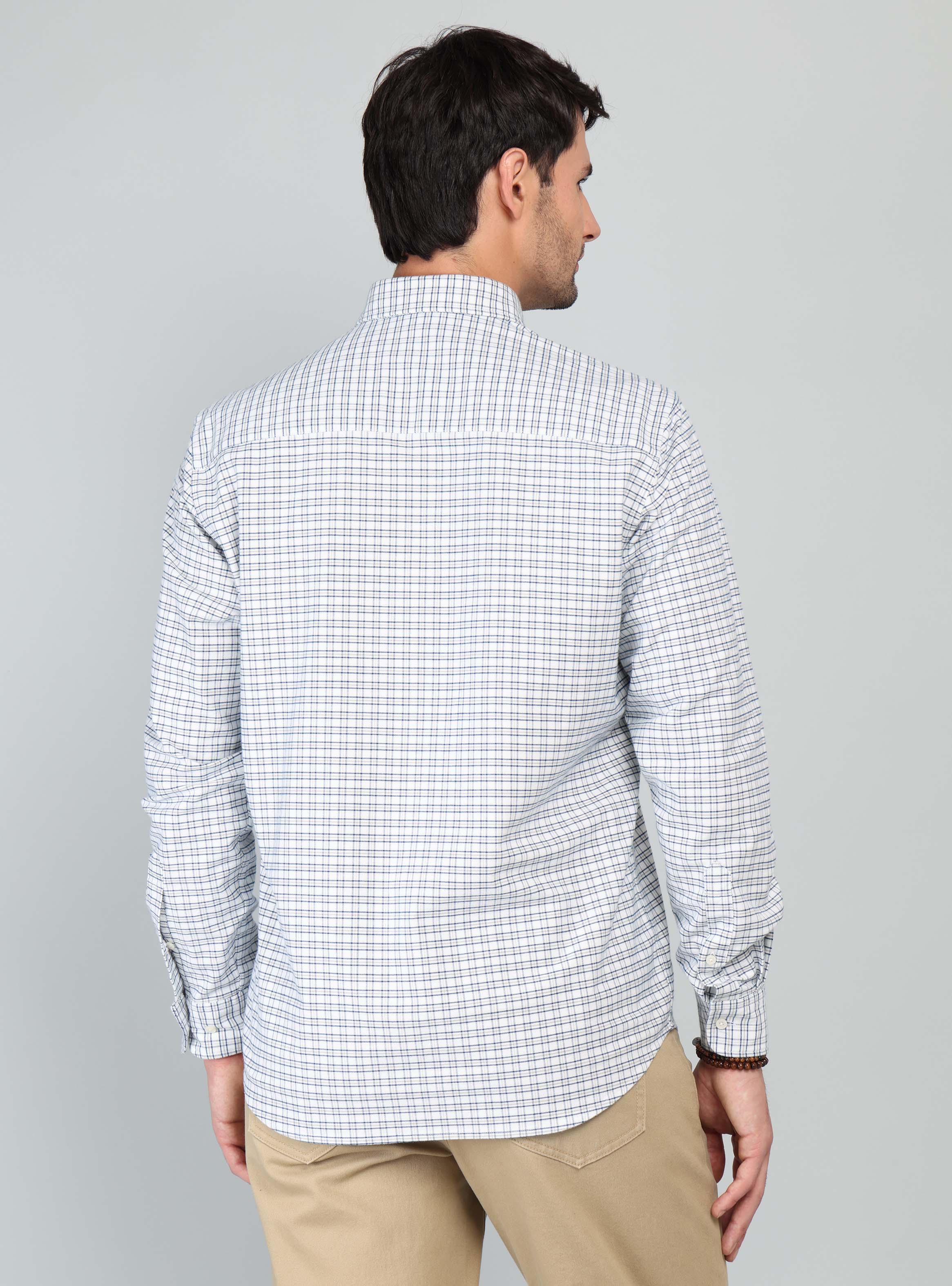CAMISA OXFORD SPANDEX REGULAR FIT CRUDO ARROW - 2