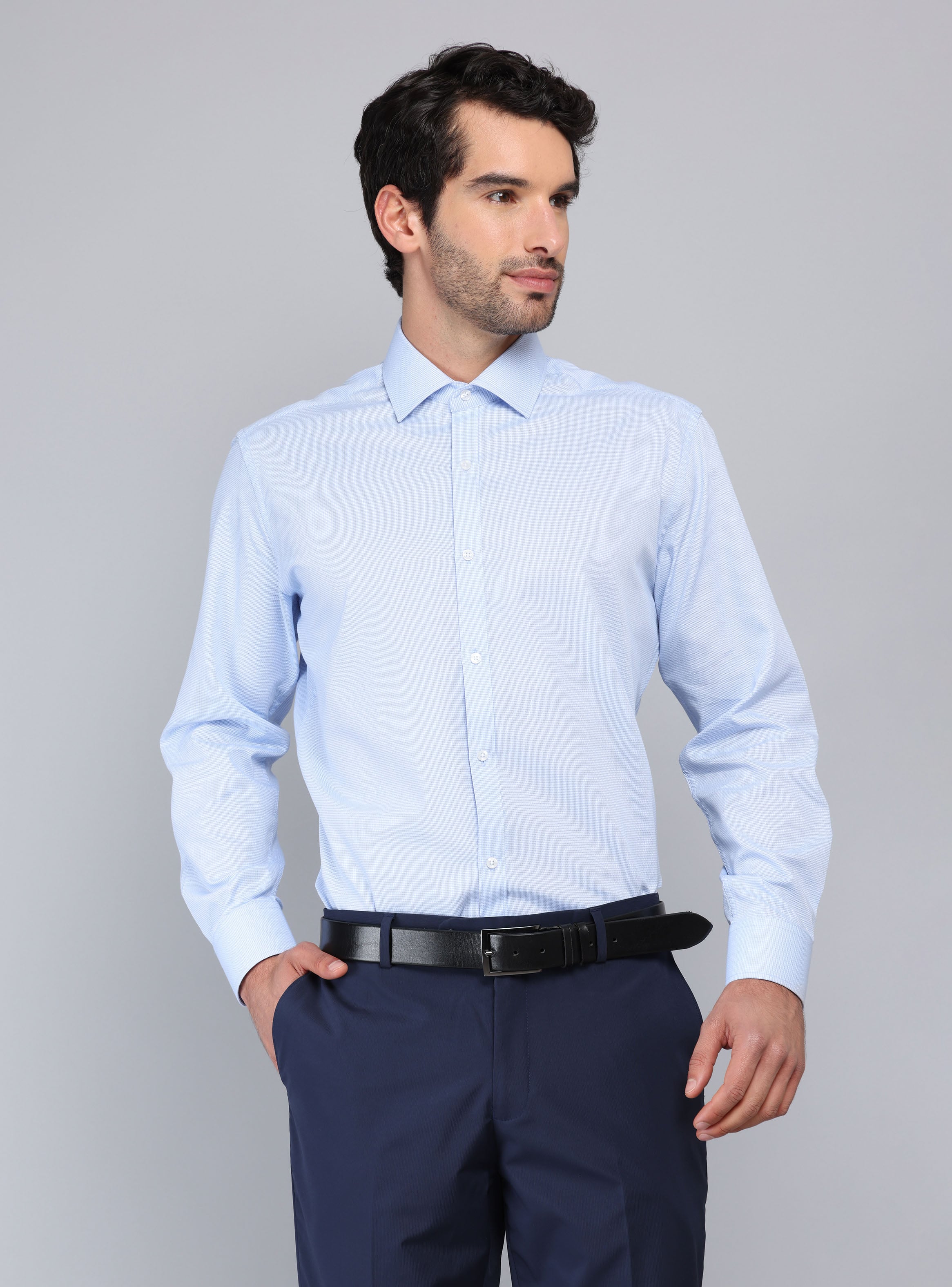 CAMISA FORMAL TEXTURADA VAN HEUSEN - 1