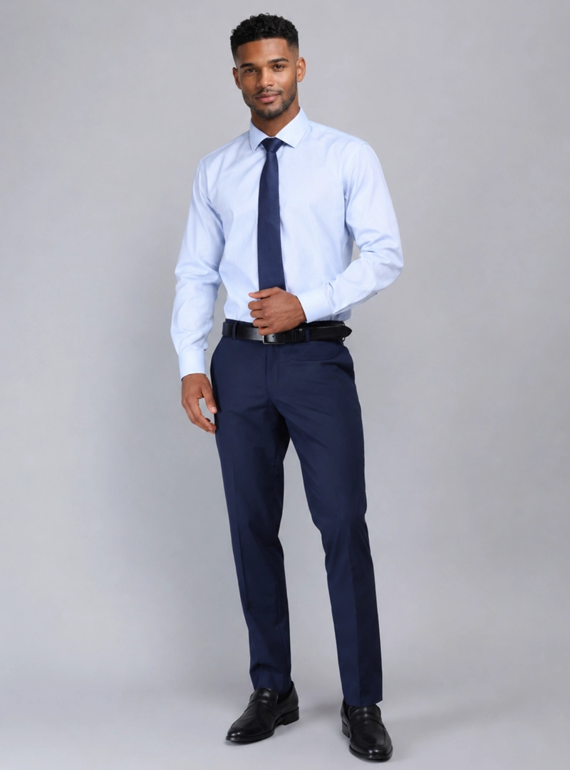 CAMISA FORMAL TEXTURADA VAN HEUSEN - 5