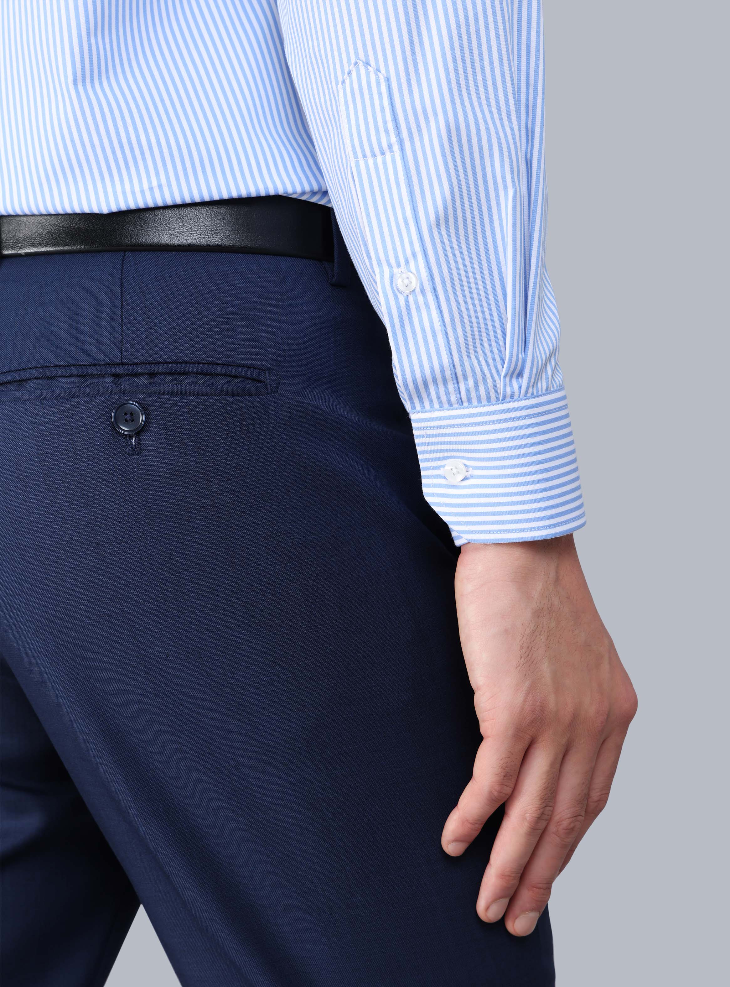 CAMISA FORMAL SPANDEX SLIM FIT CELESTE ARROW - 6