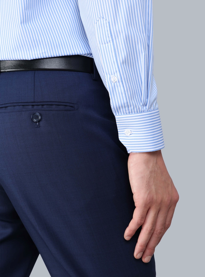 CAMISA FORMAL SPANDEX SLIM FIT CELESTE ARROW - 6