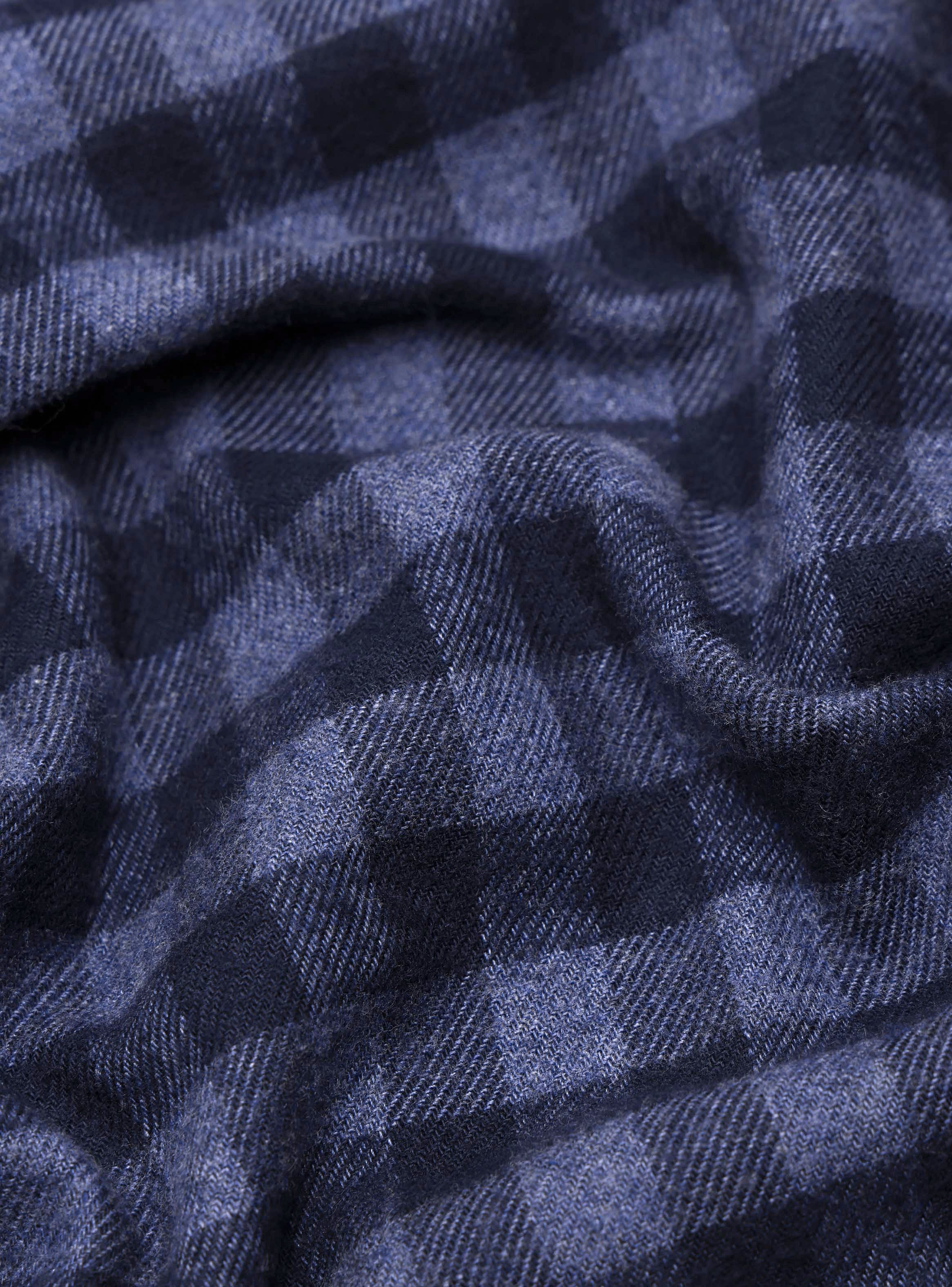 CAMISA A CUADROS REGULAR FIT AZUL ARROW - 7