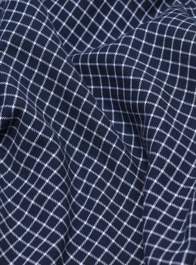 CAMISA A CUADROS REGULAR FIT AZUL MARINO ARROW - 7