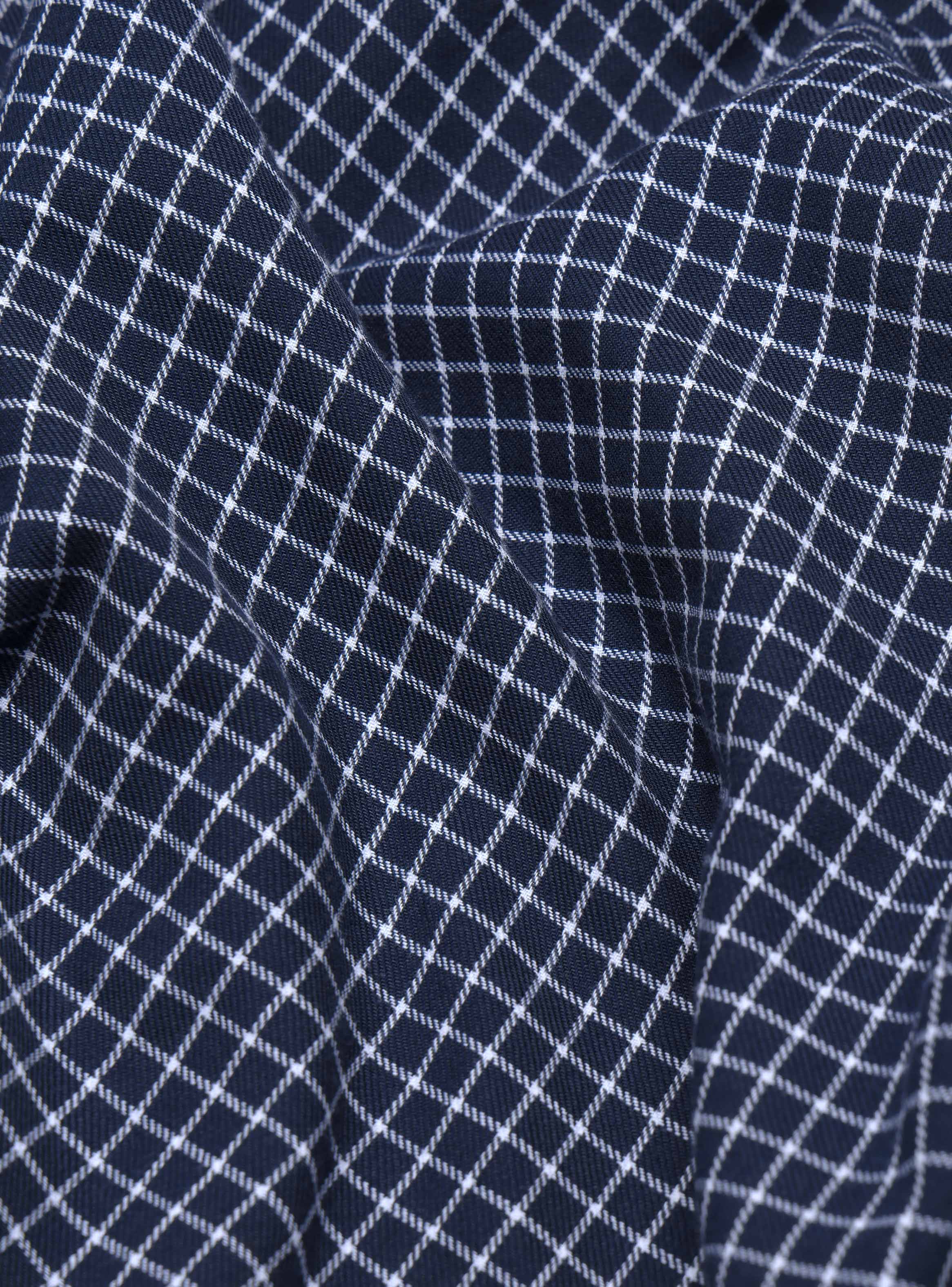 CAMISA A CUADROS REGULAR FIT AZUL MARINO ARROW - 7