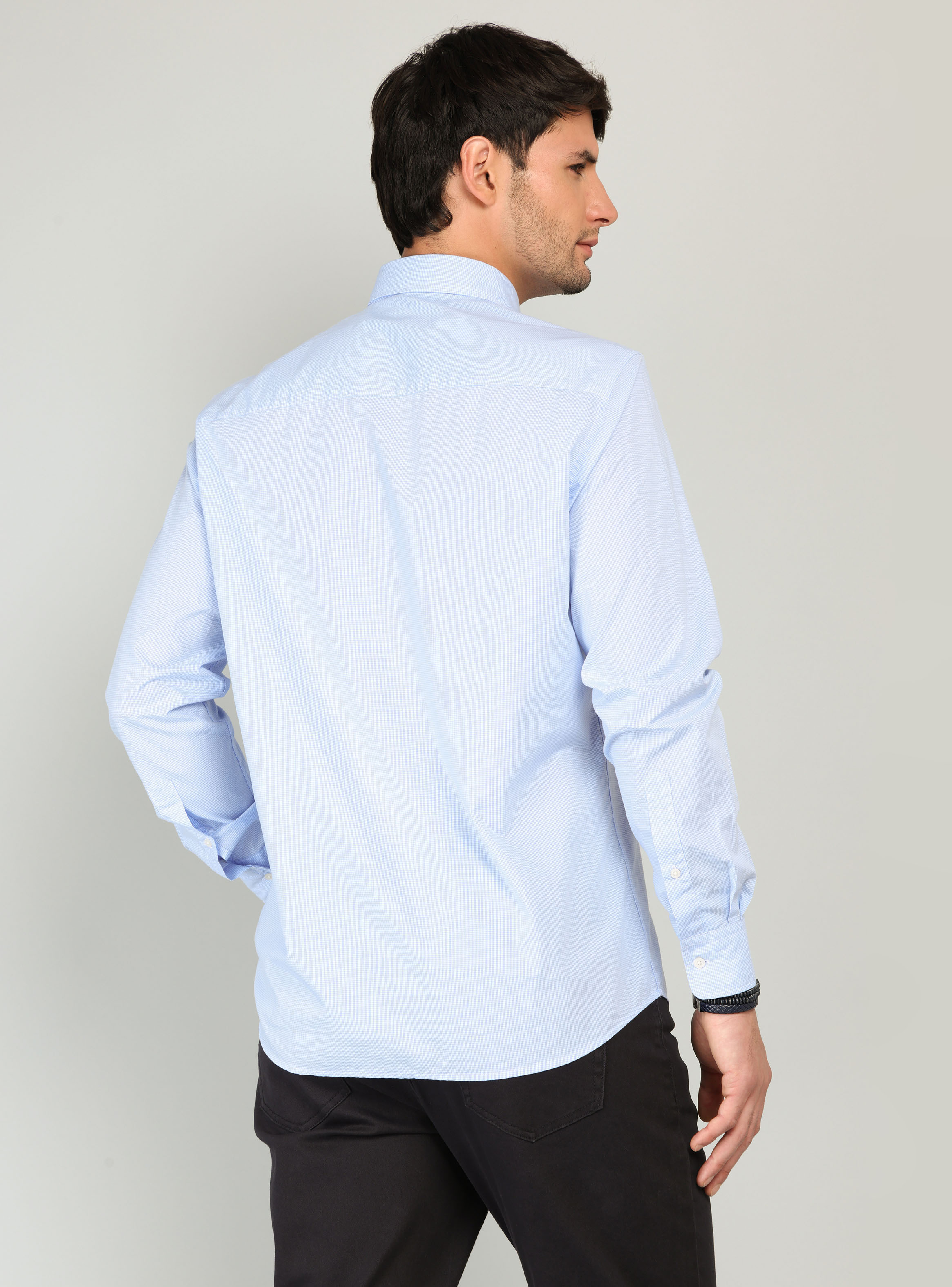 CAMISA FANTASIA REGULAR FIT CELESTE ARROW - 2