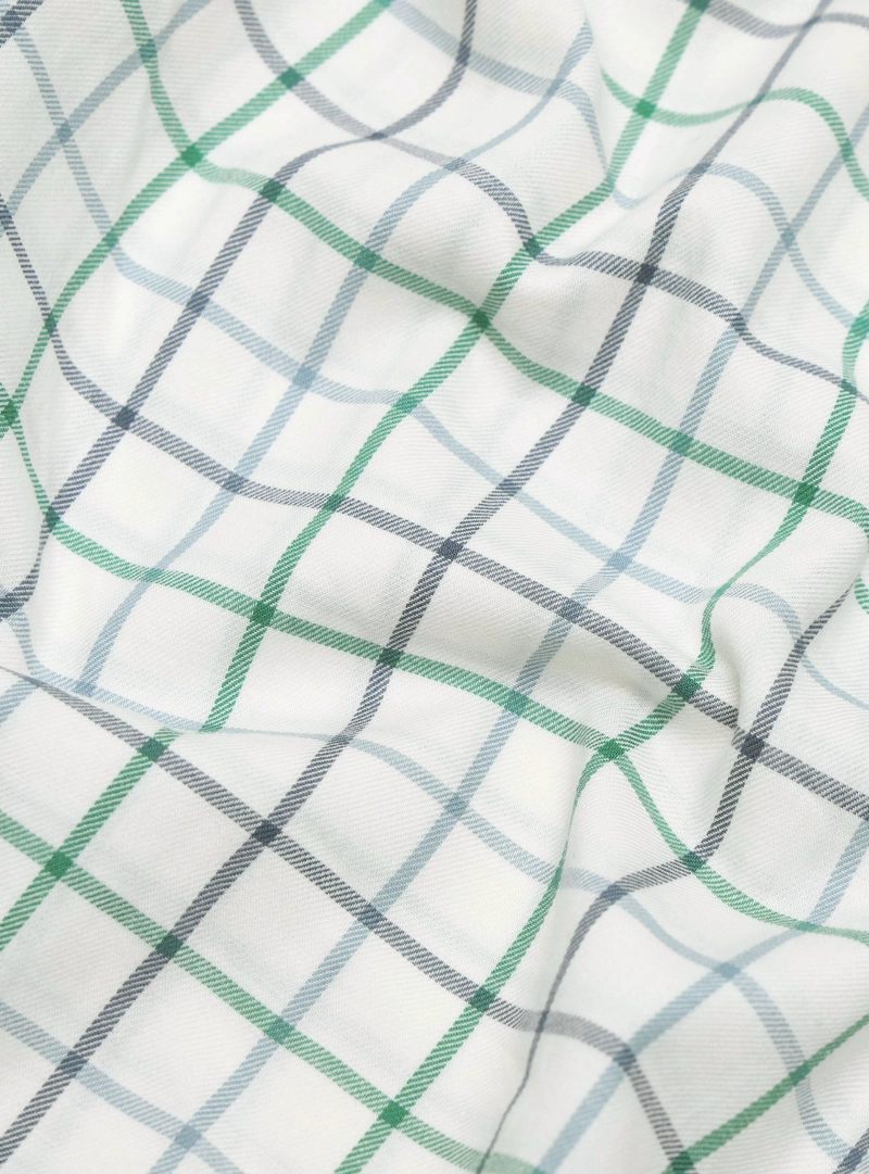 CAMISA A CUADROS REGULAR FIT VERDE ARROW - 7