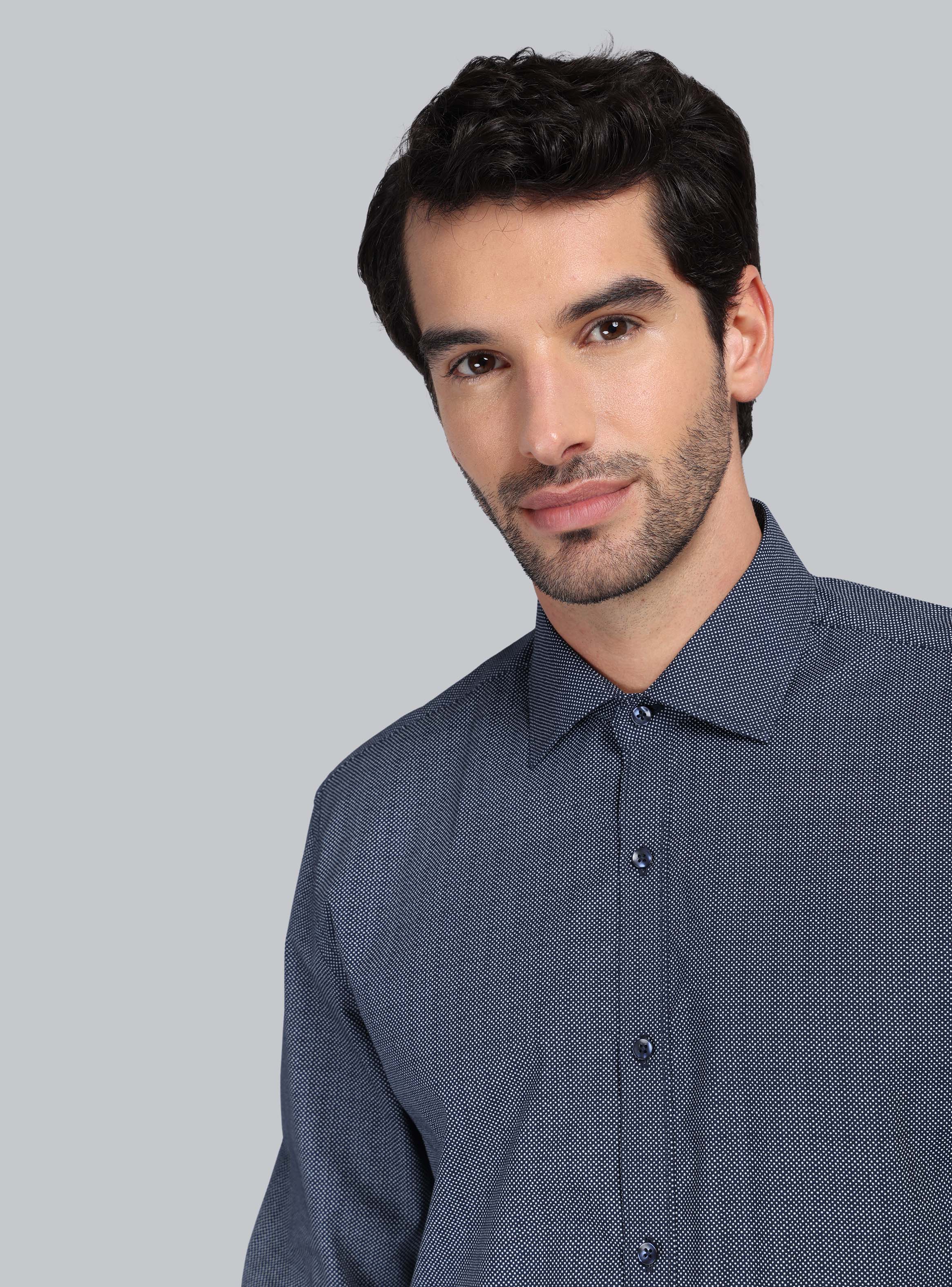 CAMISA FORMAL PRINT VAN HEUSEN - 4