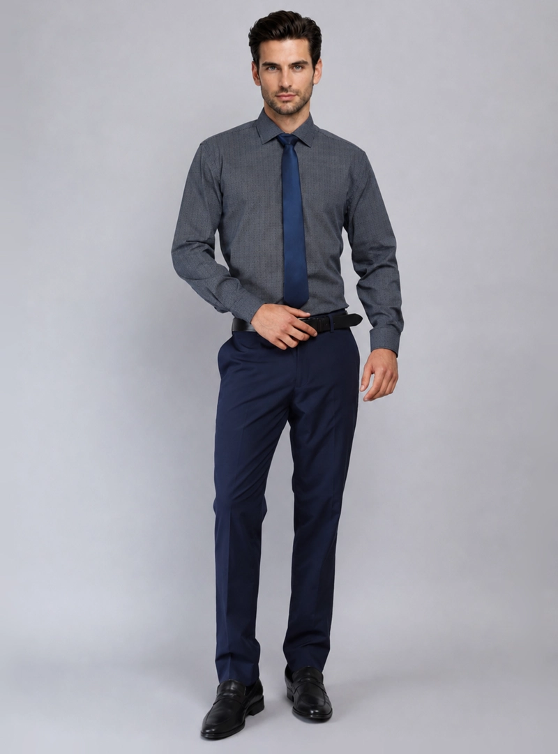 CAMISA FORMAL PRINT VAN HEUSEN - 5