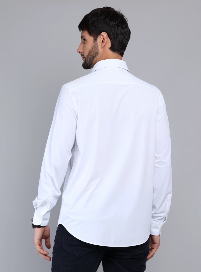 CAMISA ULTRA SPANDEX REGULAR FIT BLANCO ARROW - 2