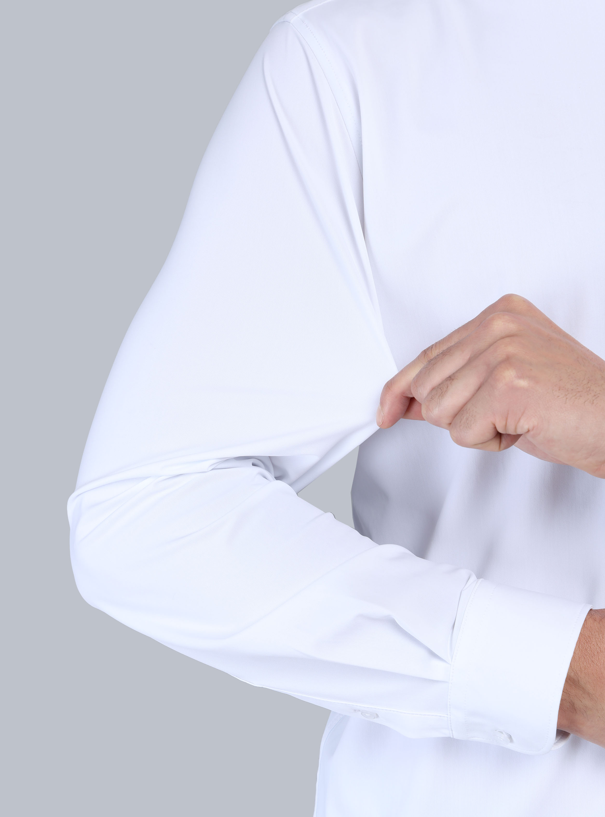 CAMISA ULTRA SPANDEX REGULAR FIT BLANCO ARROW - 6