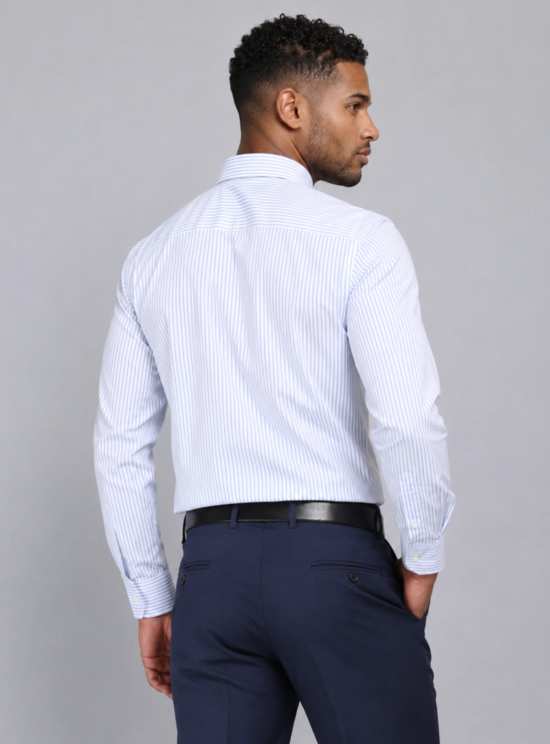 CAMISA FORMAL A RAYAS VAN HEUSEN - 3