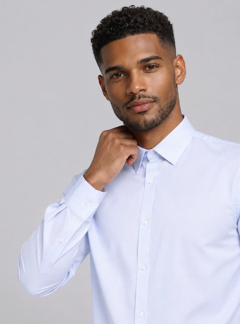 CAMISA FORMAL TEXTURADA VAN HEUSEN - 4