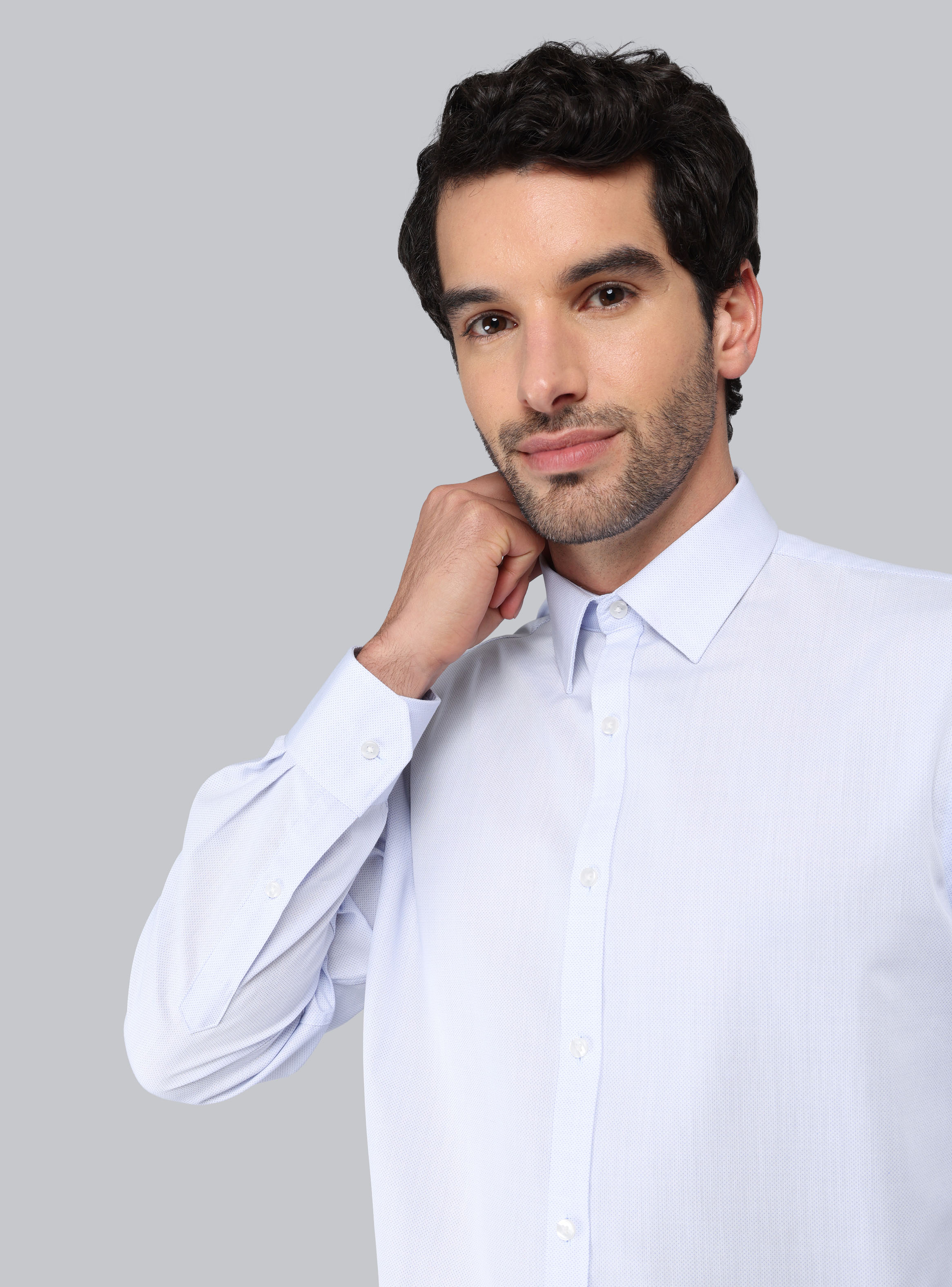 CAMISA FORMAL TEXTURADA VAN HEUSEN - 4