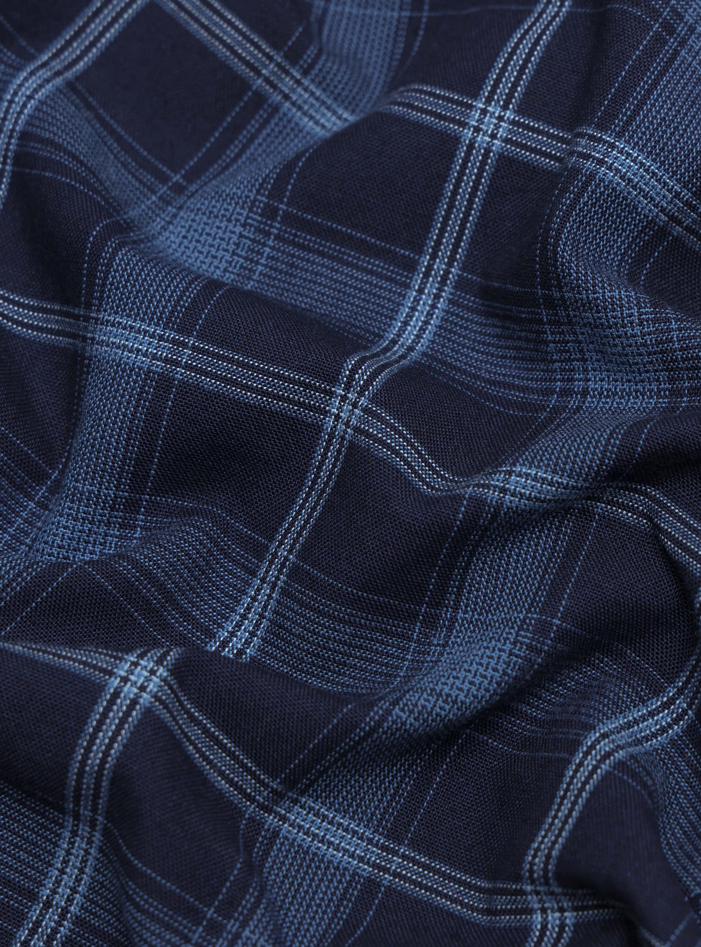 CAMISA A CUADROS REGULAR FIT AZUL ARROW - 7