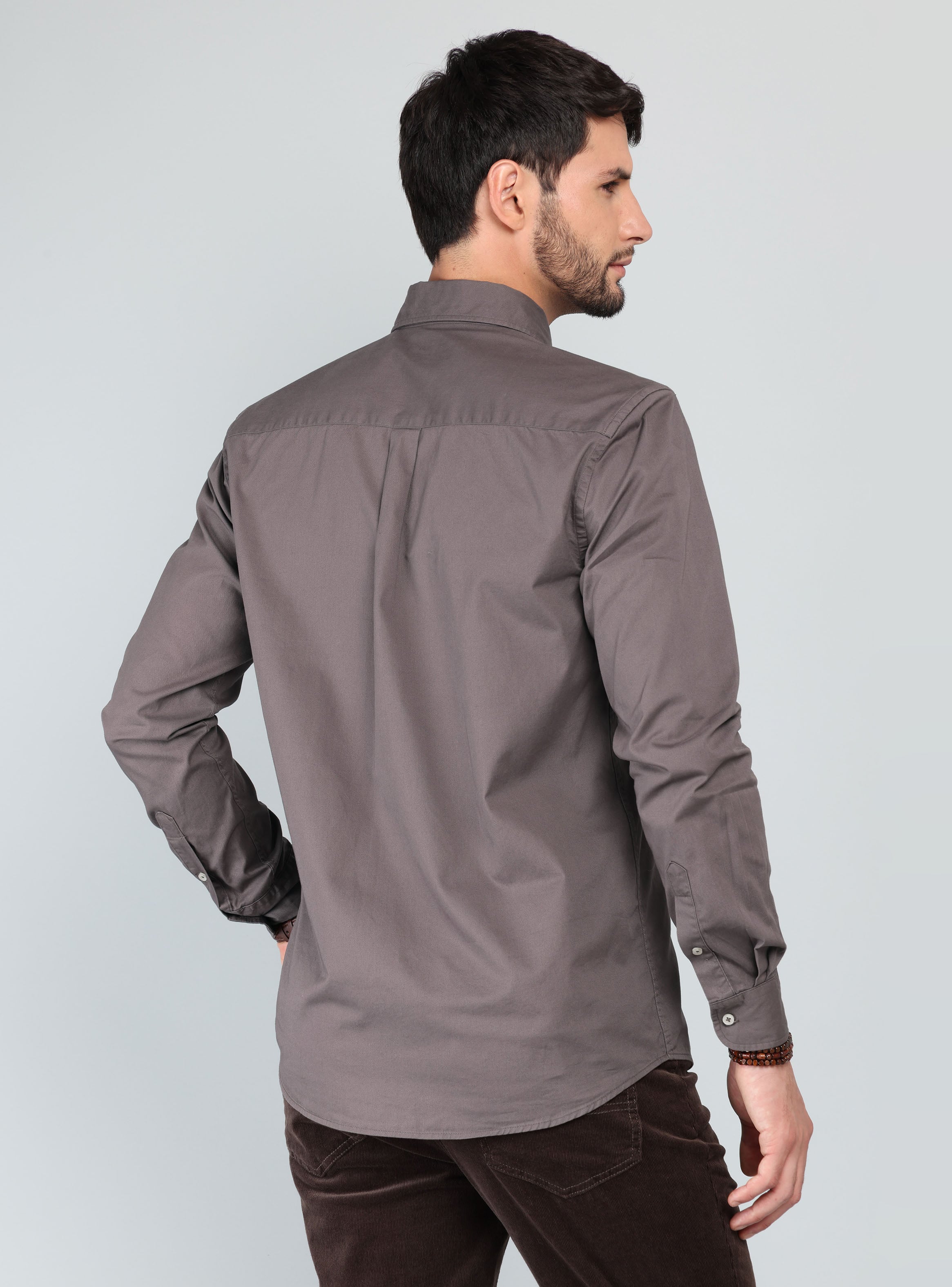 CAMISA LISA REGULAR FIT BURDEO ARROW - 2