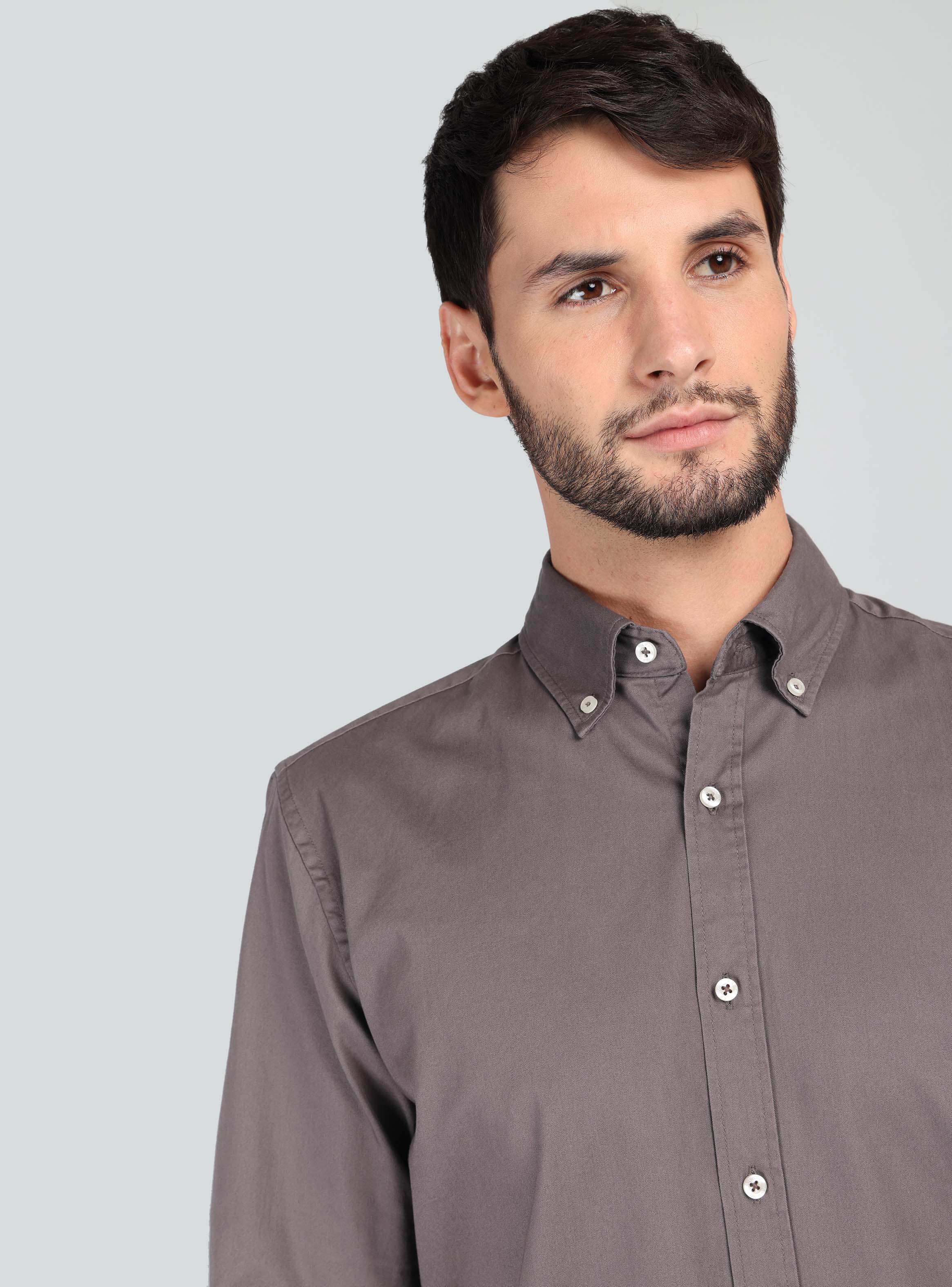 CAMISA LISA REGULAR FIT BURDEO ARROW - 3