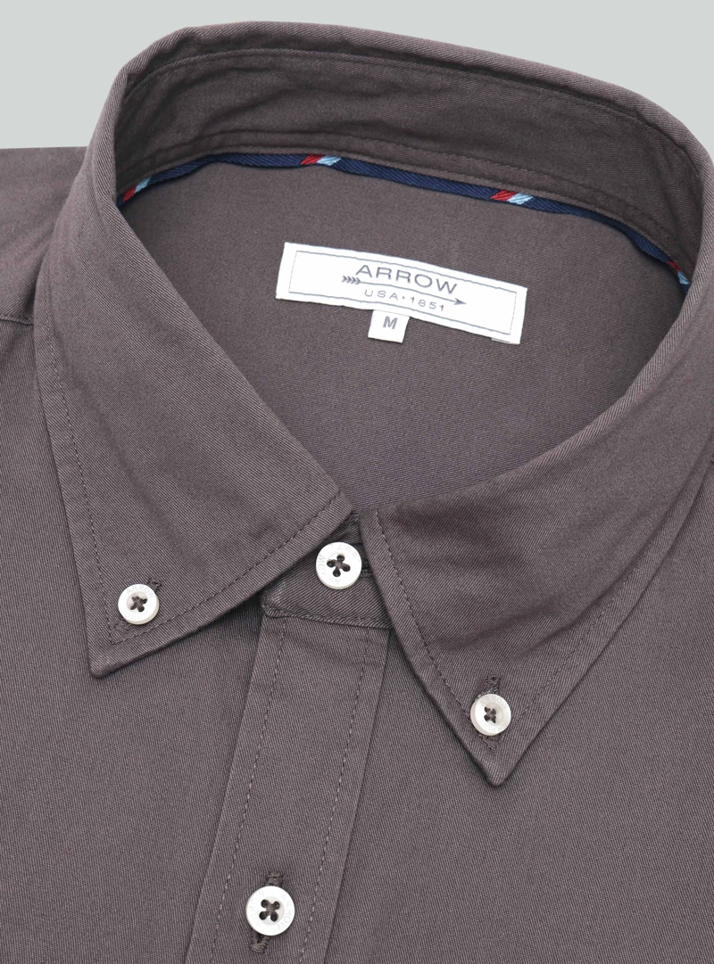CAMISA LISA REGULAR FIT BURDEO ARROW - 5
