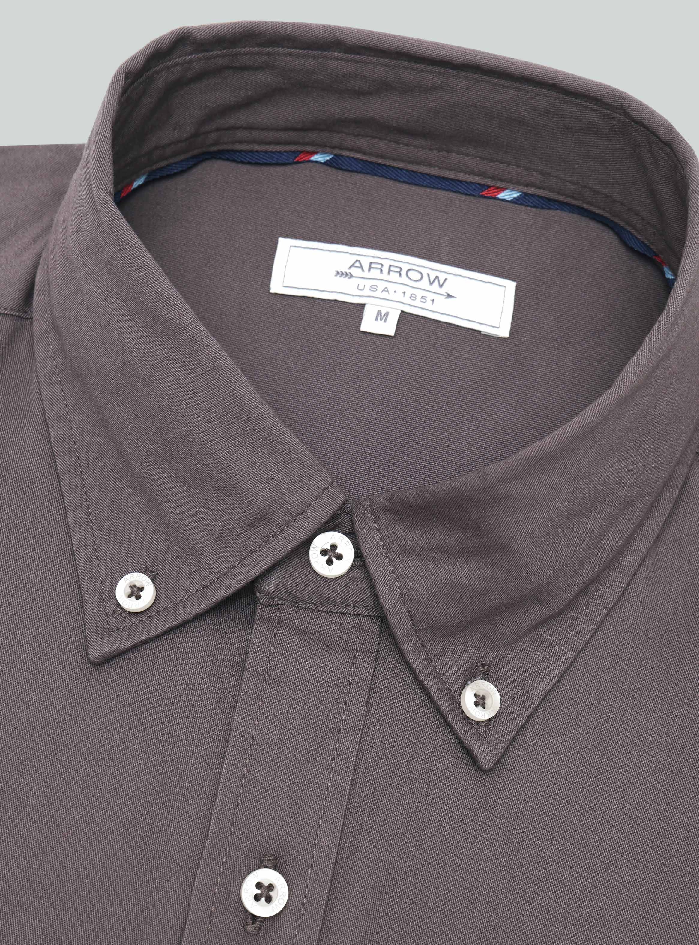 CAMISA LISA REGULAR FIT BURDEO ARROW - 5