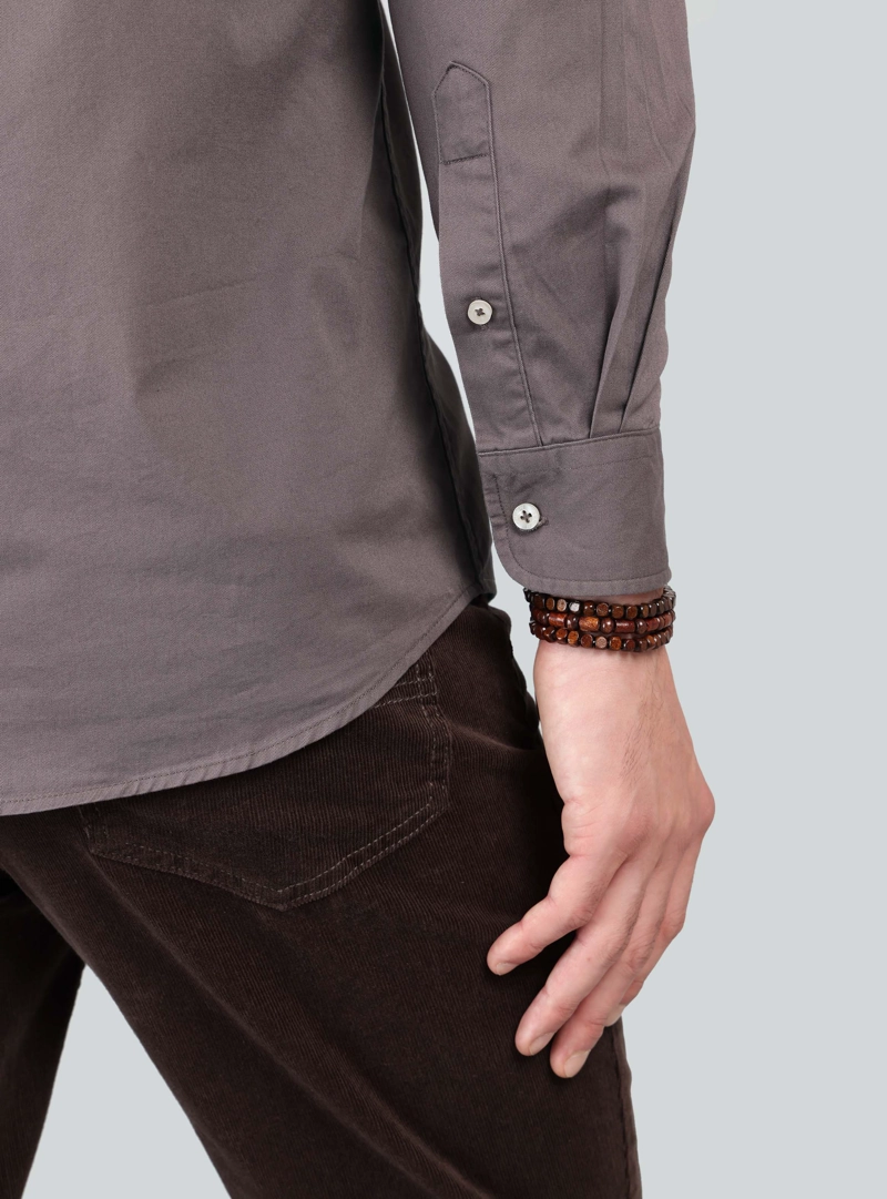 CAMISA LISA REGULAR FIT BURDEO ARROW - 6