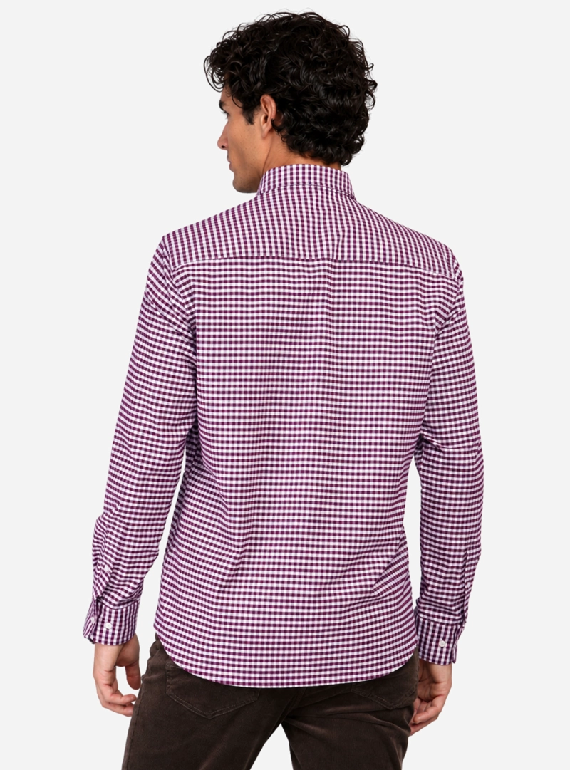 CAMISA OXFORD SPANDEX REGULAR FIT BURDEO ARROW - 2