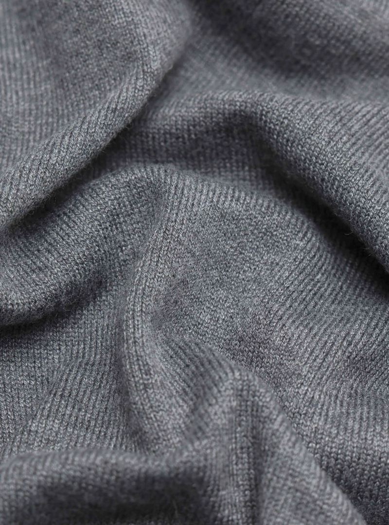 SWEATER CUELLO ALTO REGULAR FIT GRIS ARROW - 7