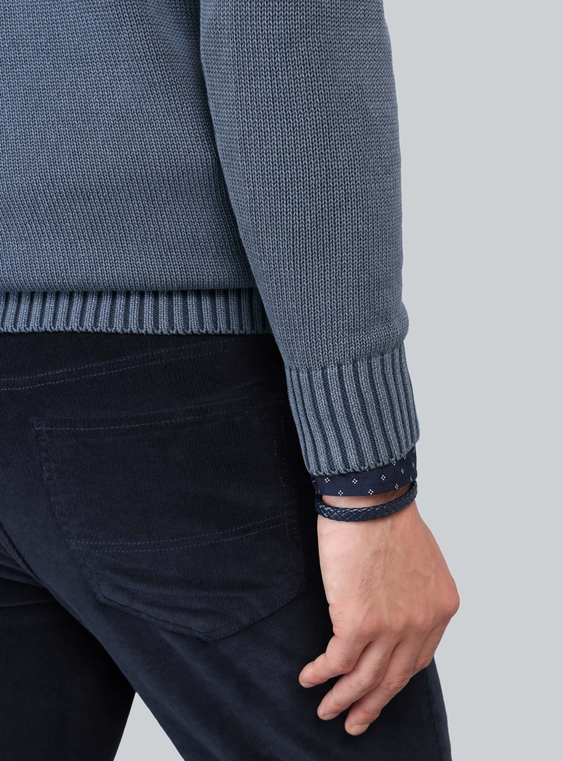 SWEATER STONE WASH REGULAR FIT DENIM ARROW - 5