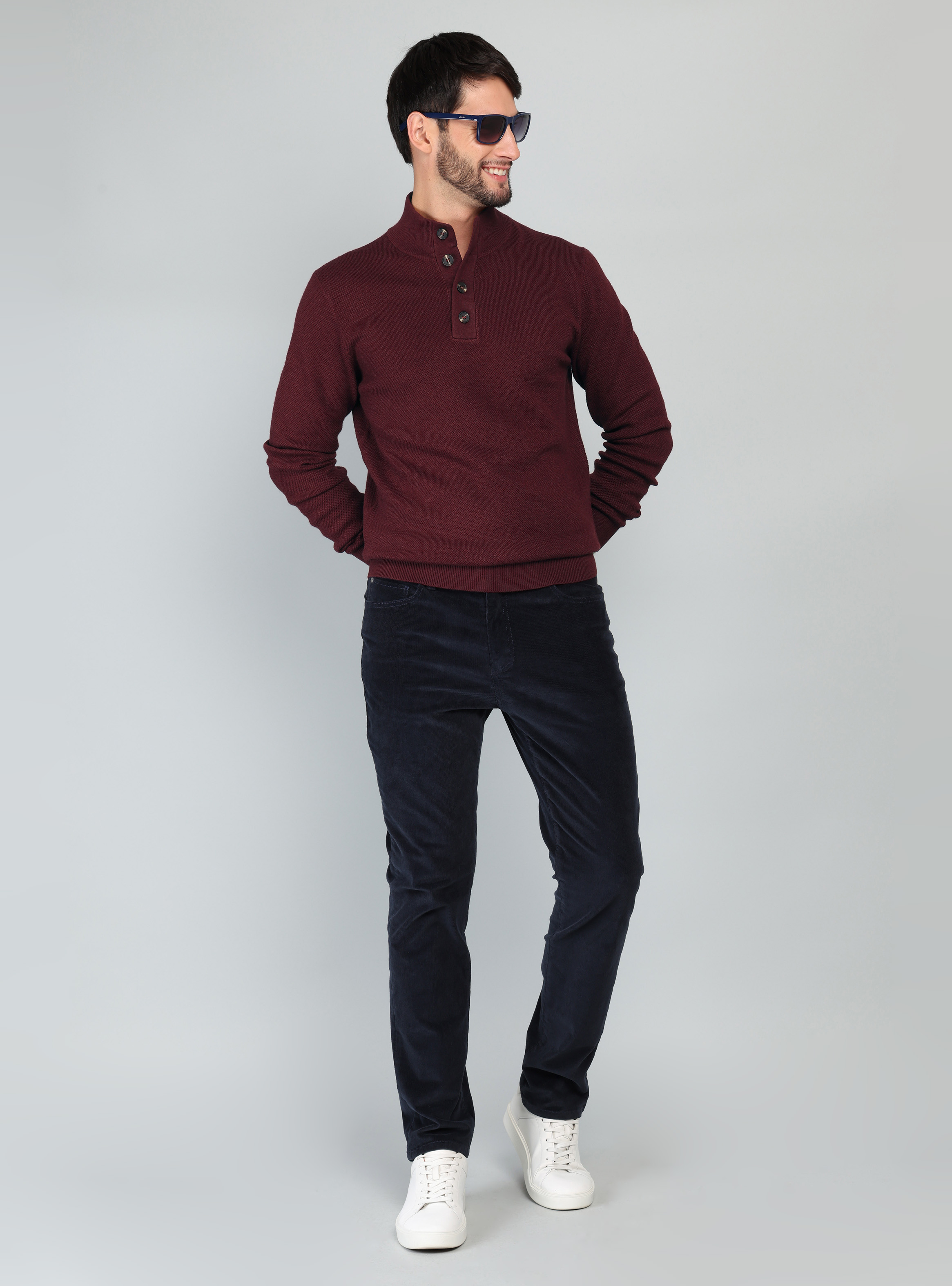 SWEATER CUELLO ALTO REGULAR FIT BURDEO ARROW - 4
