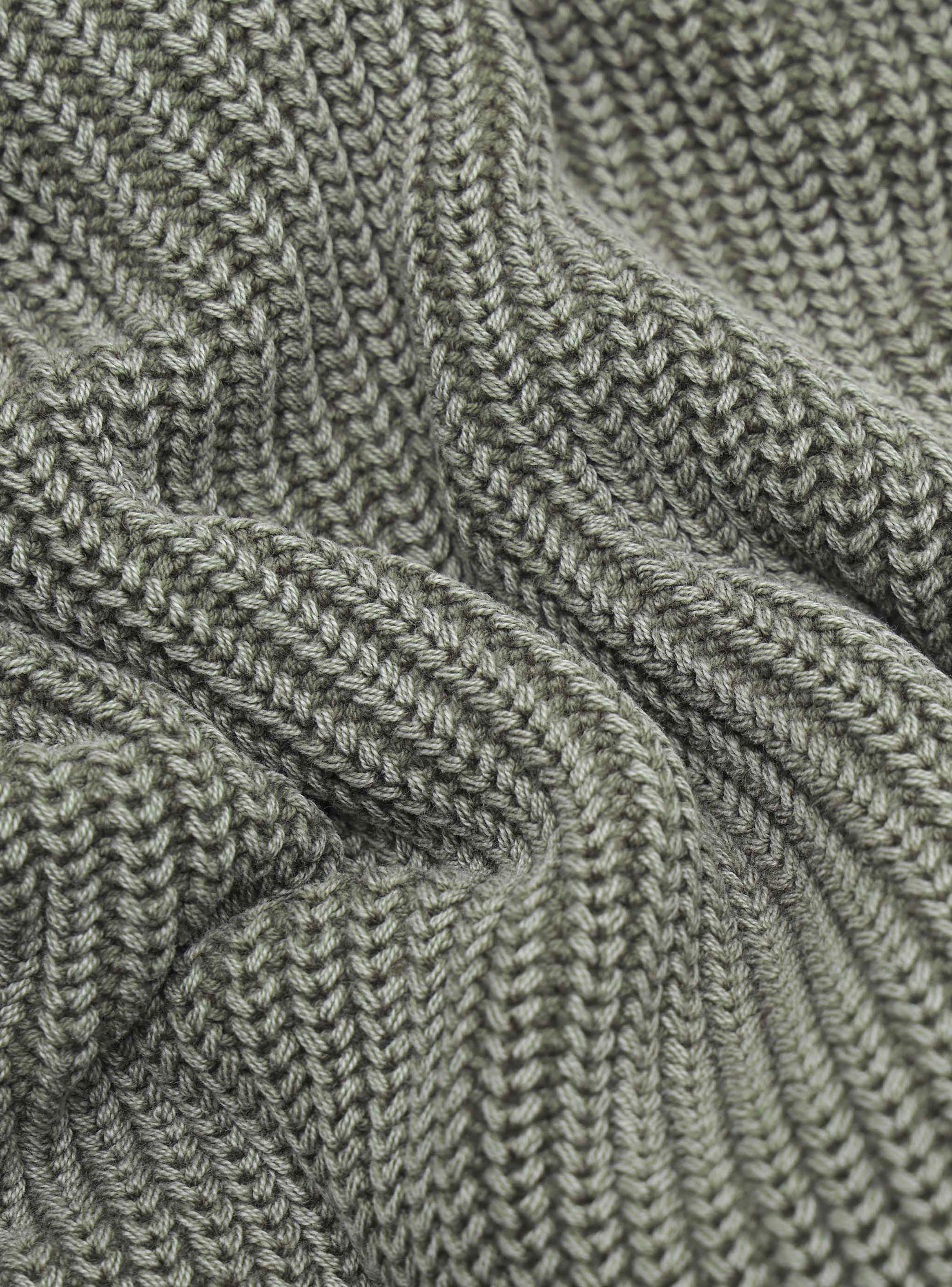 SWEATER STONE WASH REGULAR FIT VERDE ARROW - 6