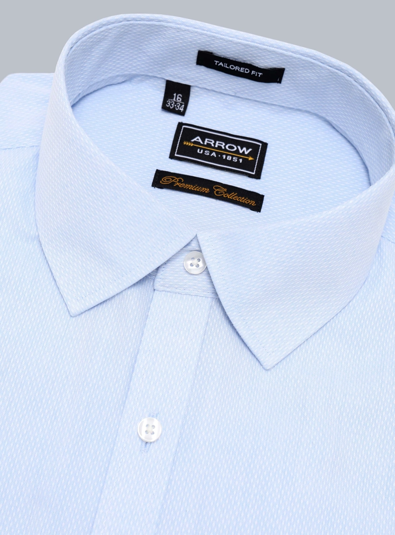 CAMISA FORMAL TEXTURADA TAILORED FIT CELESTE ARROW - 2