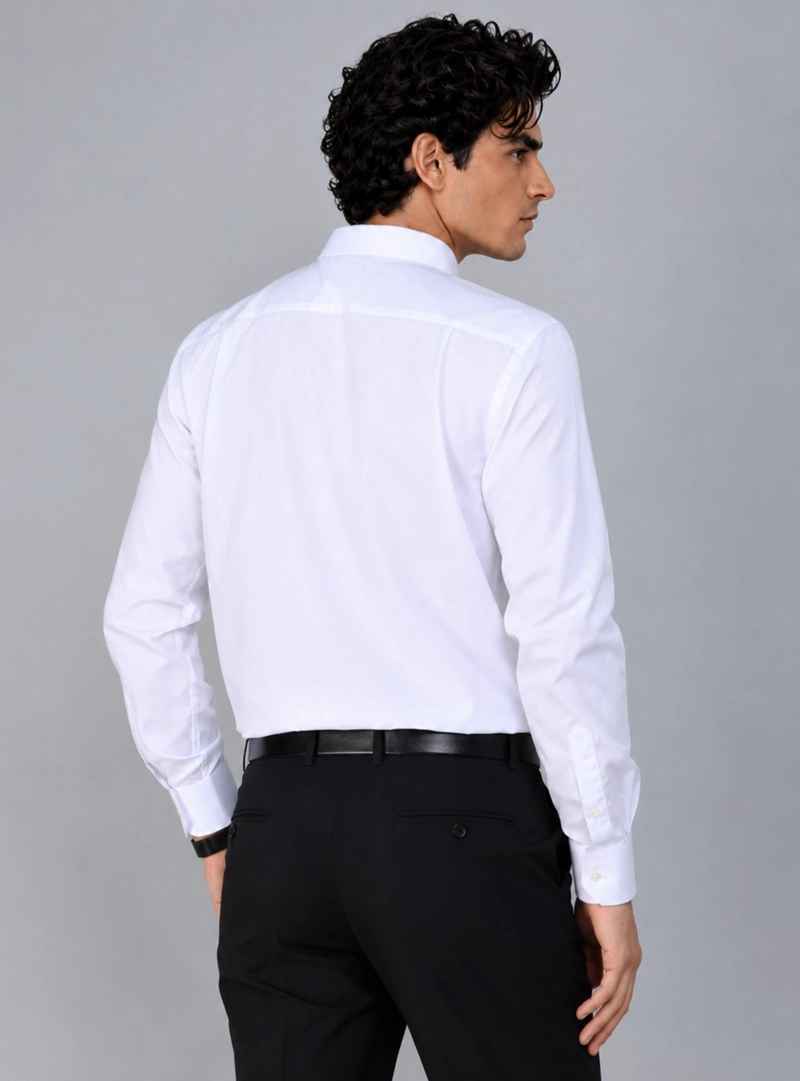 CAMISA FORMAL TEXTURADA TAILORED FIT BLANCO ARROW - 3