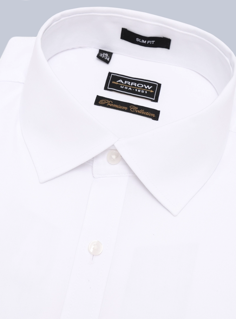 CAMISA FORMAL SPANDEX SLIM FIT BLANCO ARROW - 2