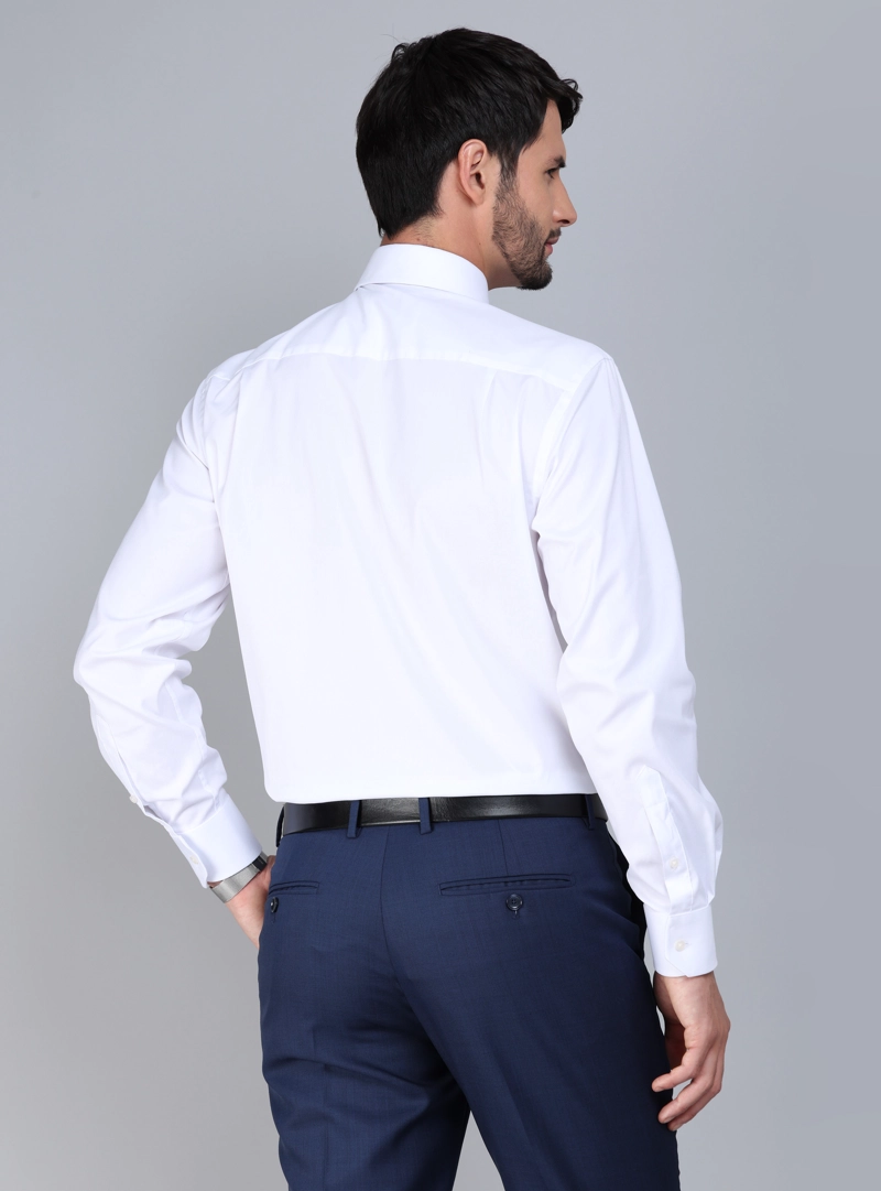 CAMISA FORMAL SPANDEX SLIM FIT BLANCO ARROW - 3