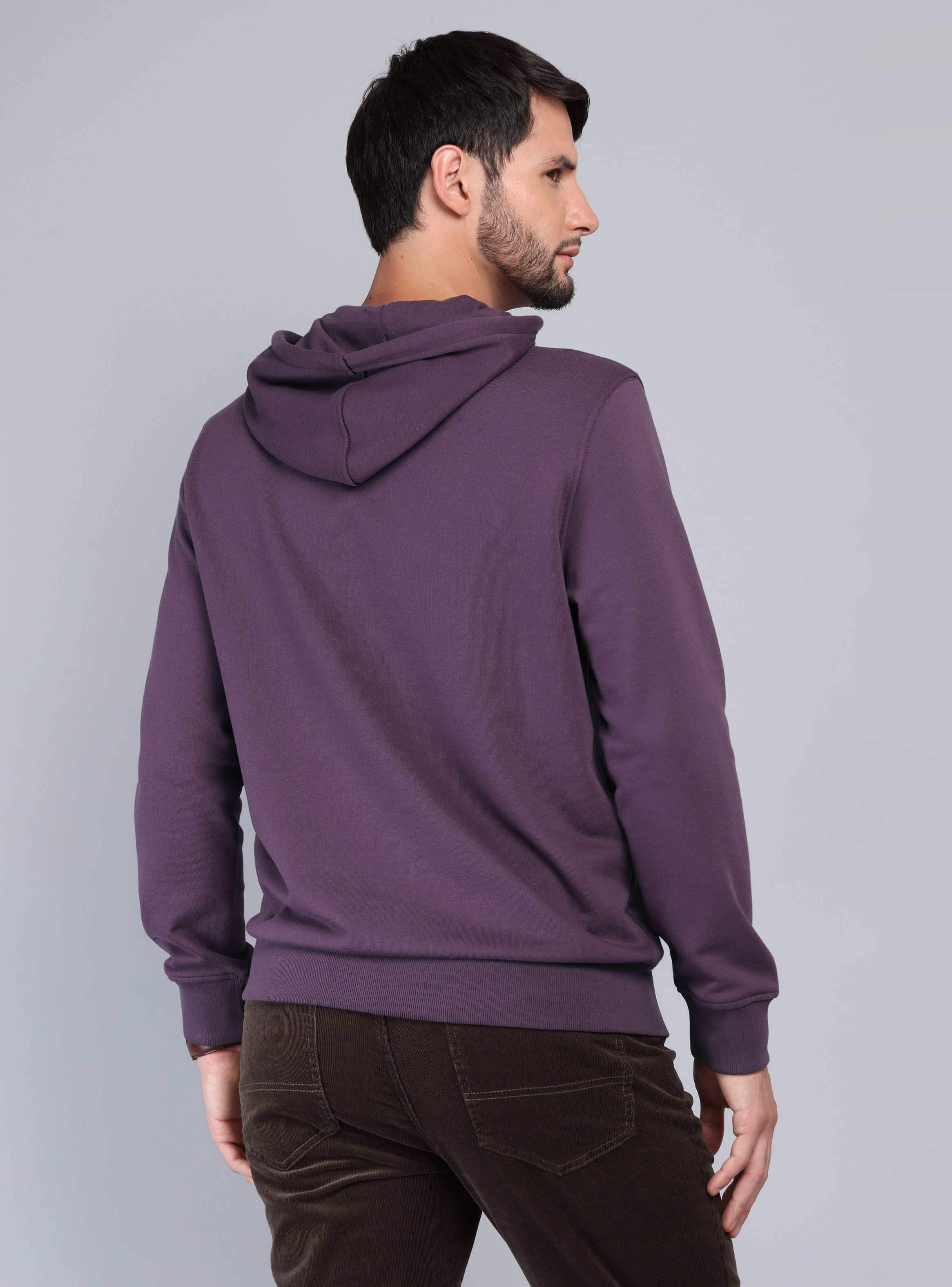 POLERON CON CAPUCHA REGULAR FIT BURDEO ARROW - 2