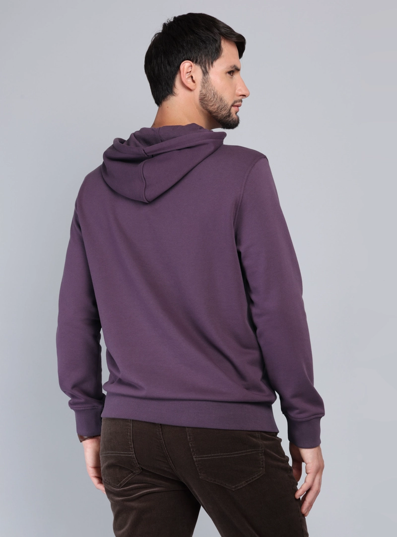 POLERON CON CAPUCHA REGULAR FIT BURDEO ARROW - 2
