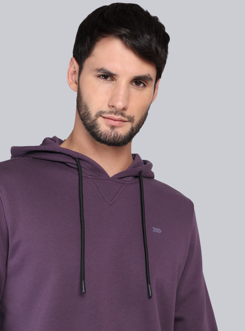 POLERON CON CAPUCHA REGULAR FIT BURDEO ARROW - 3