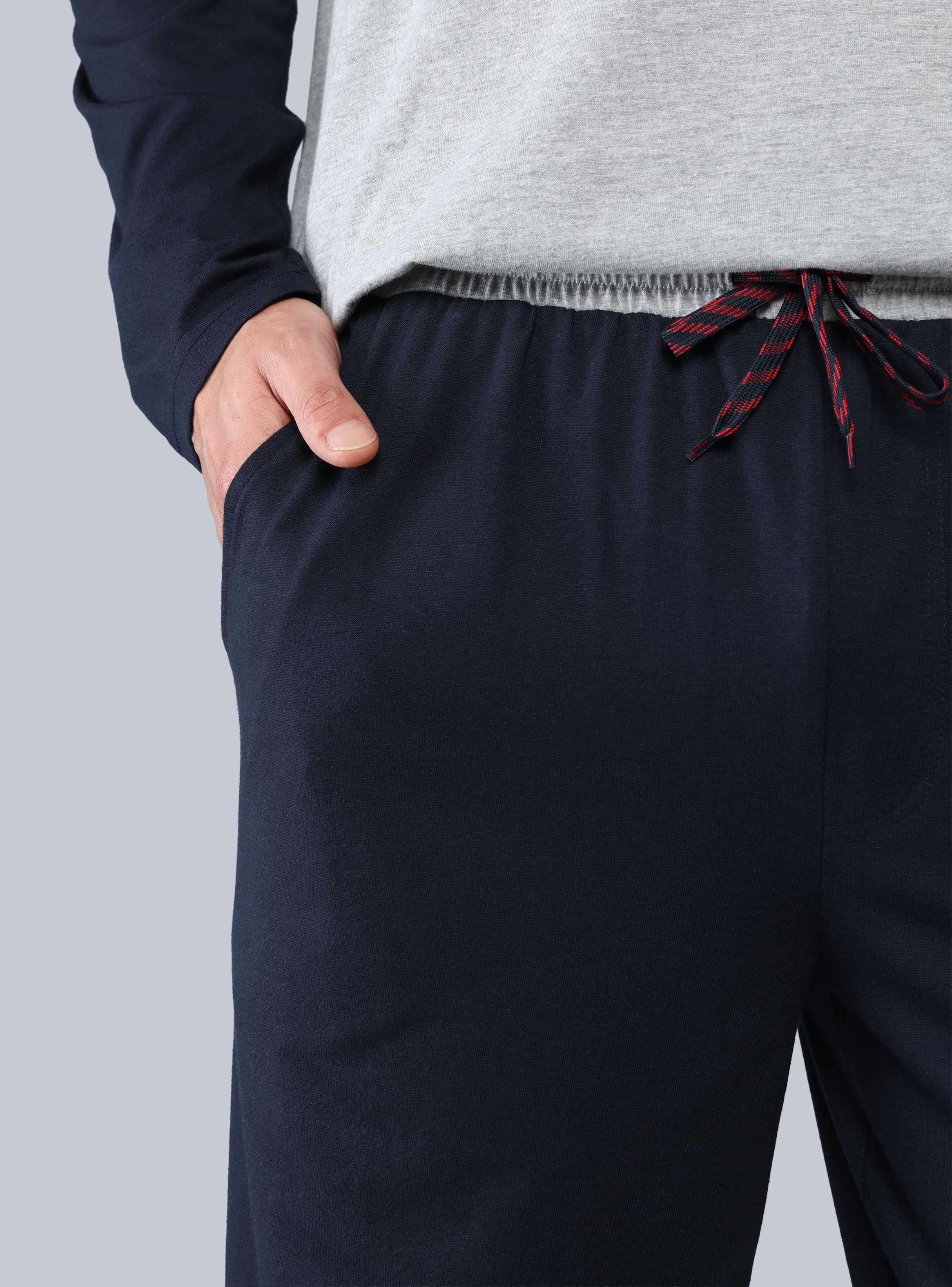 PIJAMA LARGO REGULAR FIT GRIS ARROW - 6