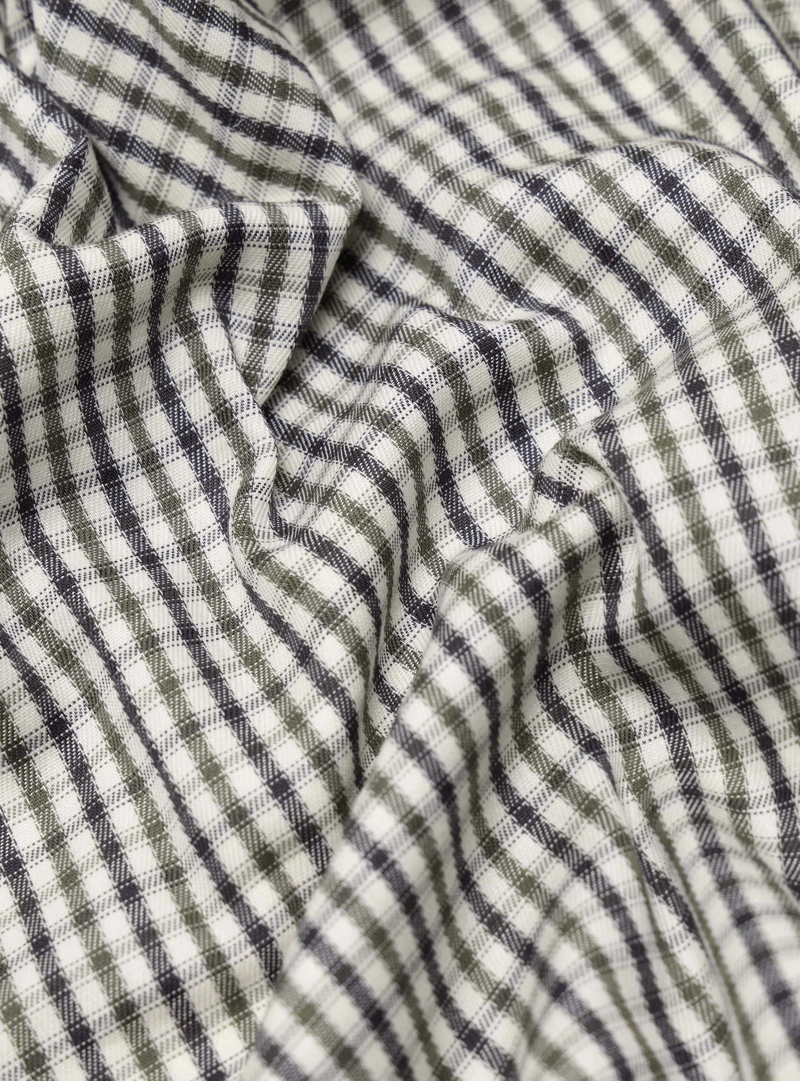 CAMISA CUADROS TAILORED FIT OLIVA PIERO BUTTI - 7