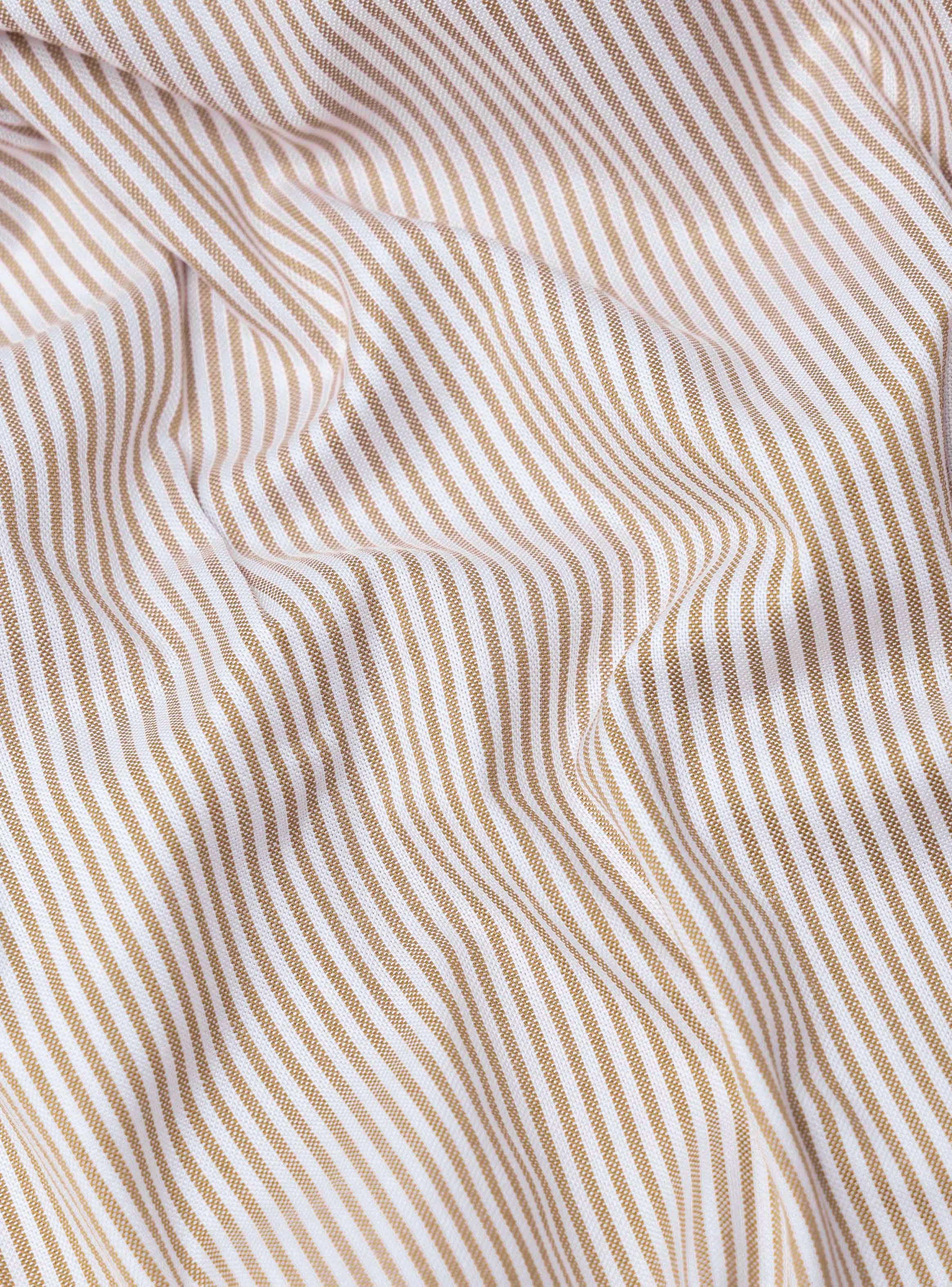 CAMISA RAYAS TAILORED FIT BEIGE PIERO BUTTI - 7