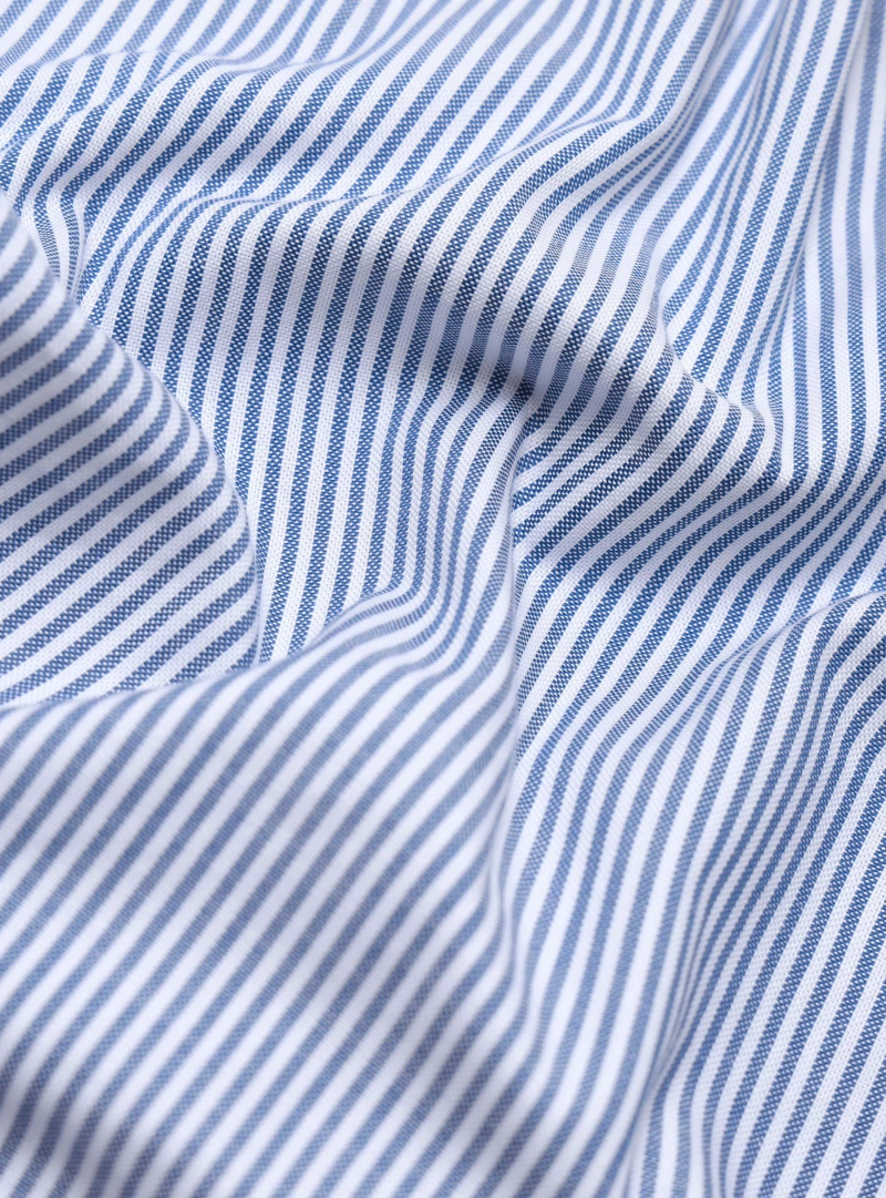 CAMISA RAYAS TAILORED FIT AZUL PIERO BUTTI - 7
