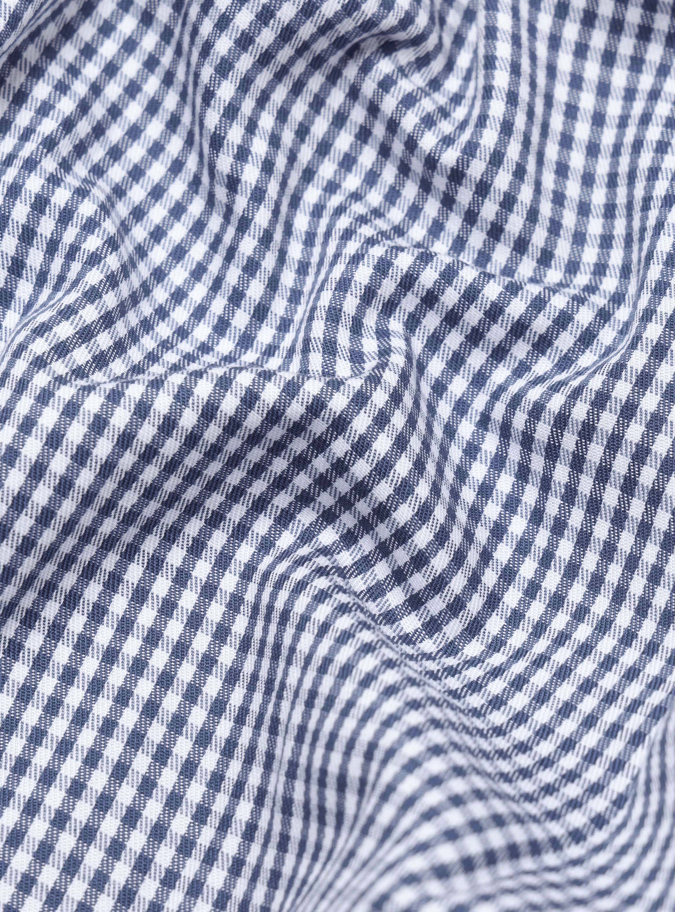 CAMISA CUADROS TAILORED FIT AZUL MARINO PIERO BUTTI - 7