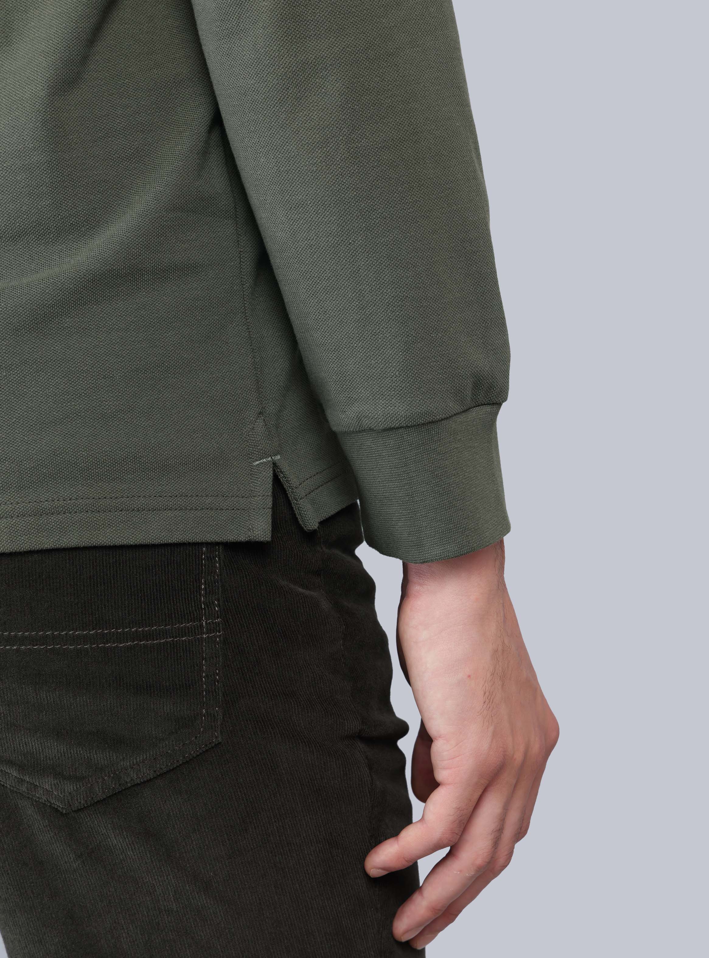 POLERA PIQUE REGULAR FIT VERDE ARROW - 5
