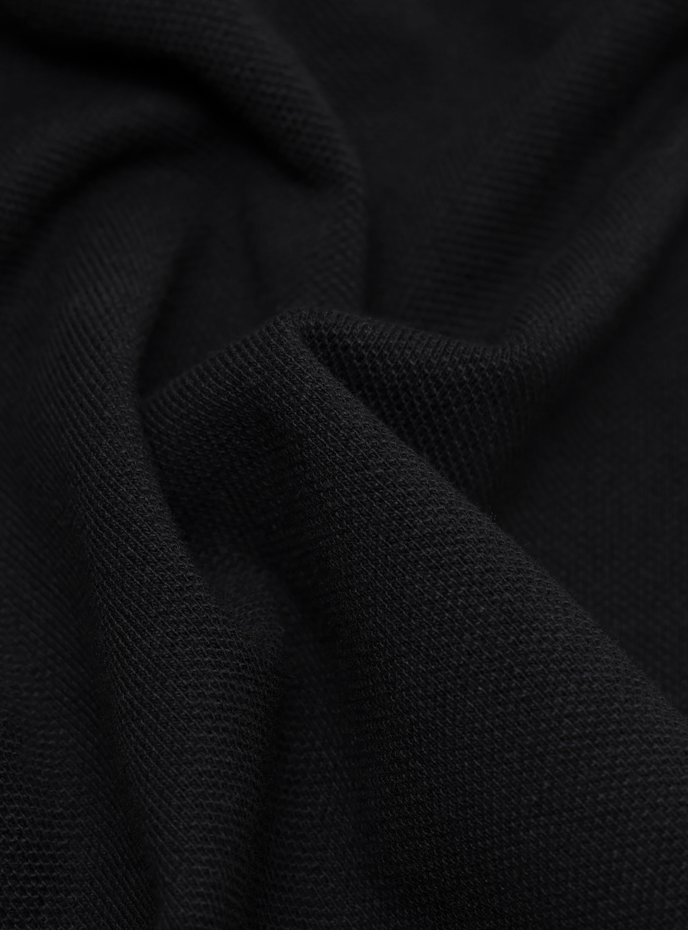 POLERA PIQUE REGULAR FIT NEGRO ARROW - 6