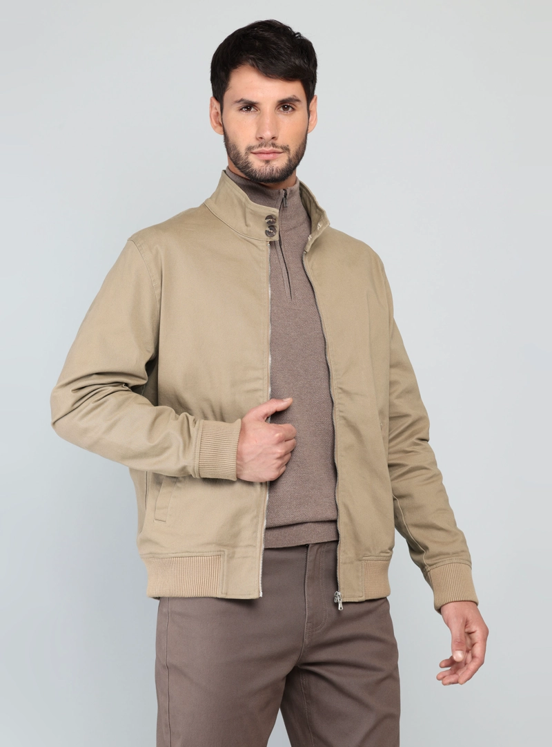 CHAQUETA LISA SPANDEX REGULAR FIT CAFE ARROW - 1