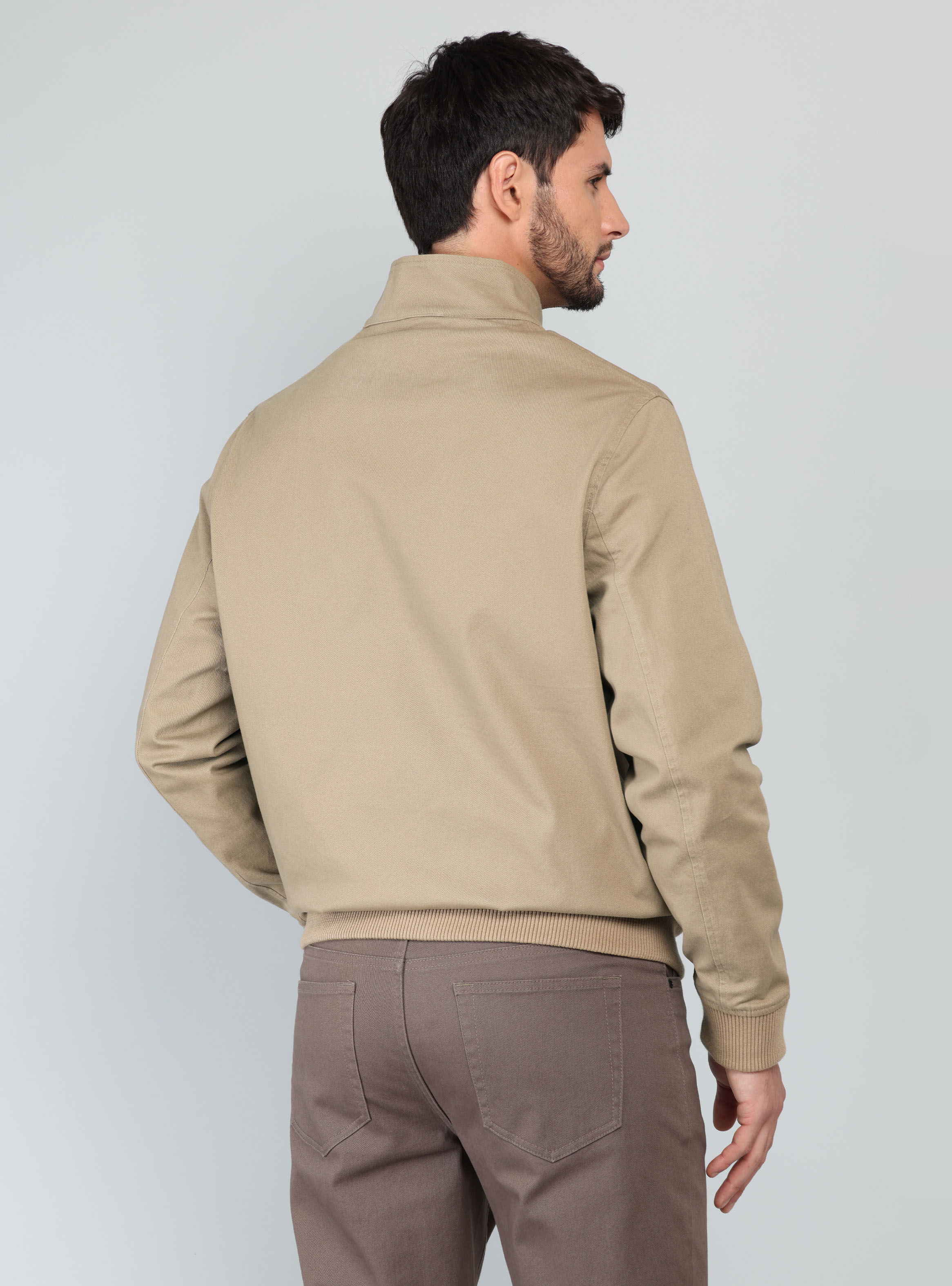 CHAQUETA LISA SPANDEX REGULAR FIT CAFE  ARROW - 2